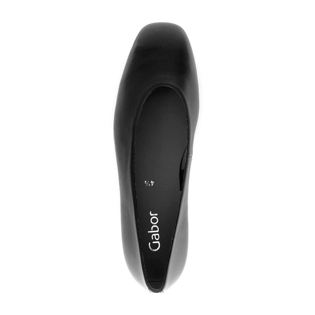 Gabor Women's Classic Ballet Flats Black Leather