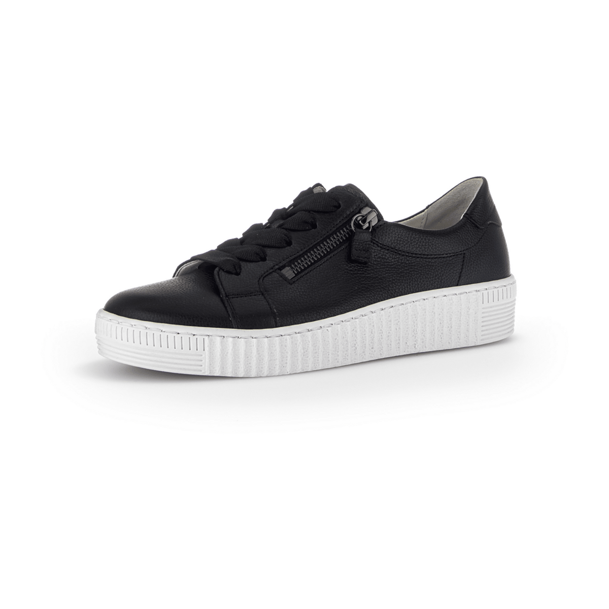 Gabor Women's Black White Sneakers 73.334.27