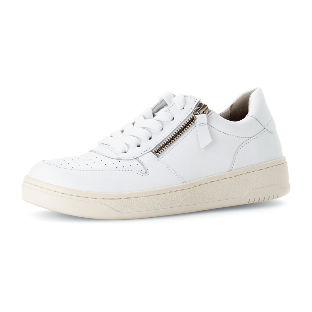 Gabor Women's Low-Top Sneakers White with Removable Insole
