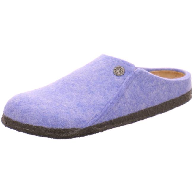 Birkenstock Zermatt Rivet Light Blue Clogs Mules Slippers Sandals Felt Wool narrow - Bartel-Shop