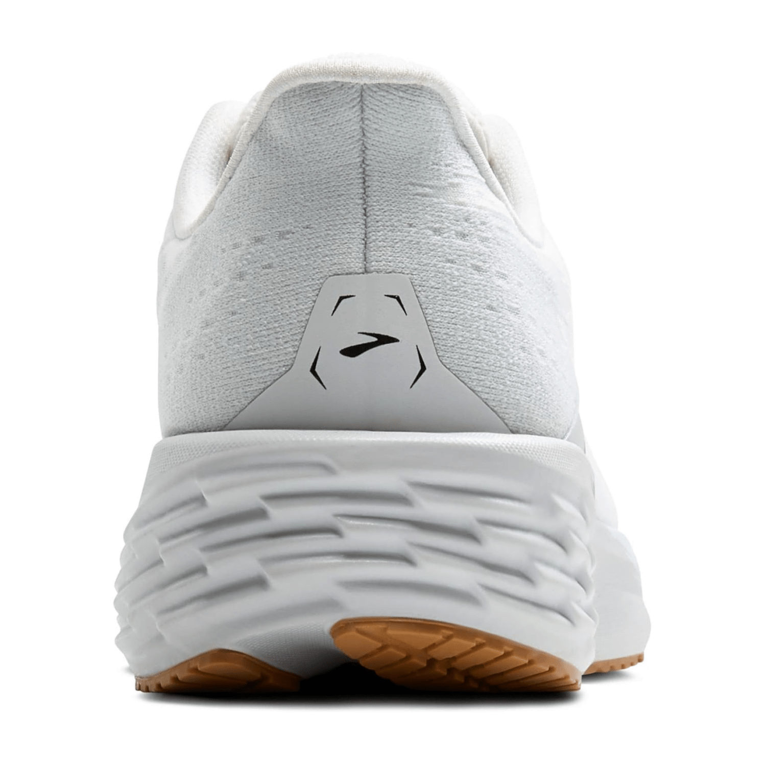 Brooks Launch 11 Men's Running Shoes in White with Lace-Up Closure and Rubber Outsole