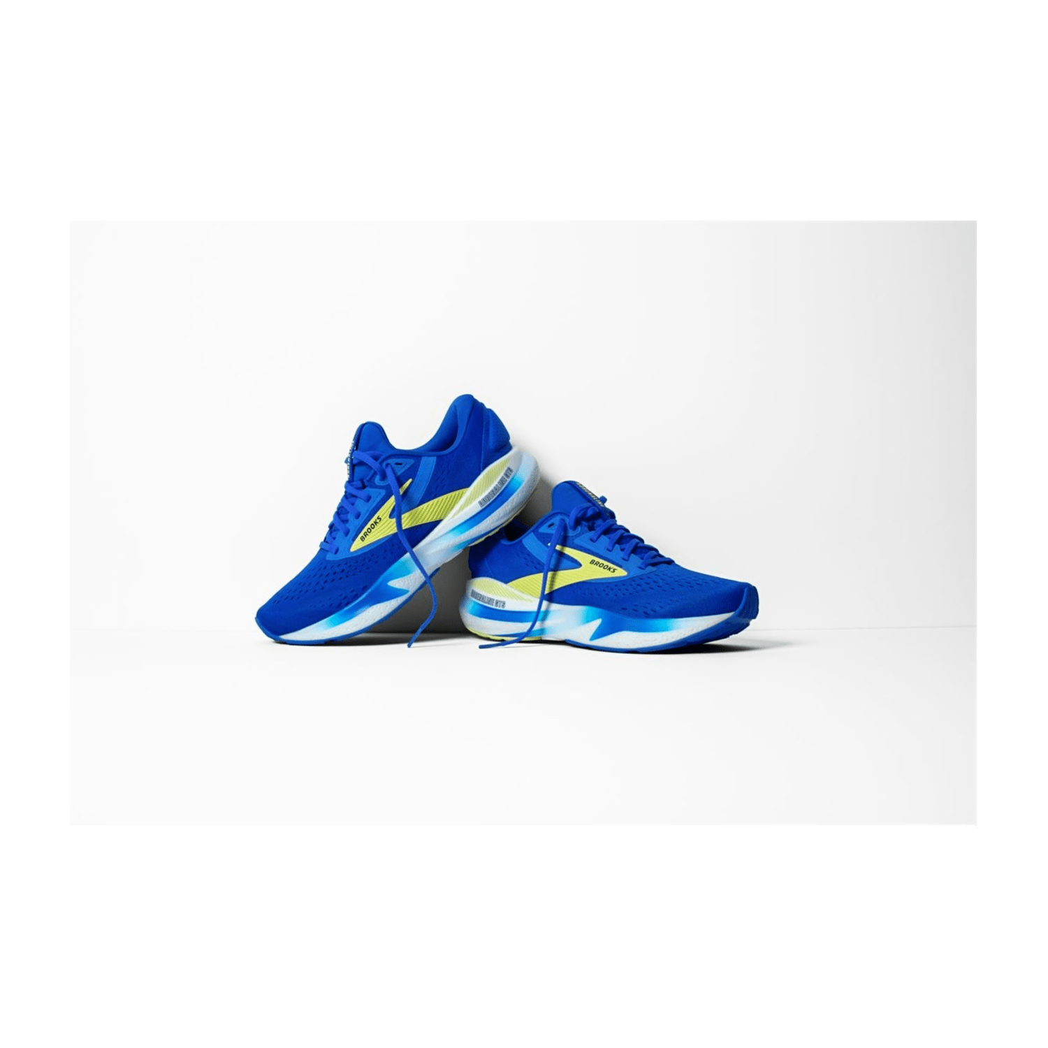 Brooks Adrenaline GTS 24 Men's Running Shoes, Lace-Up, Blue, Polyester-Nylon