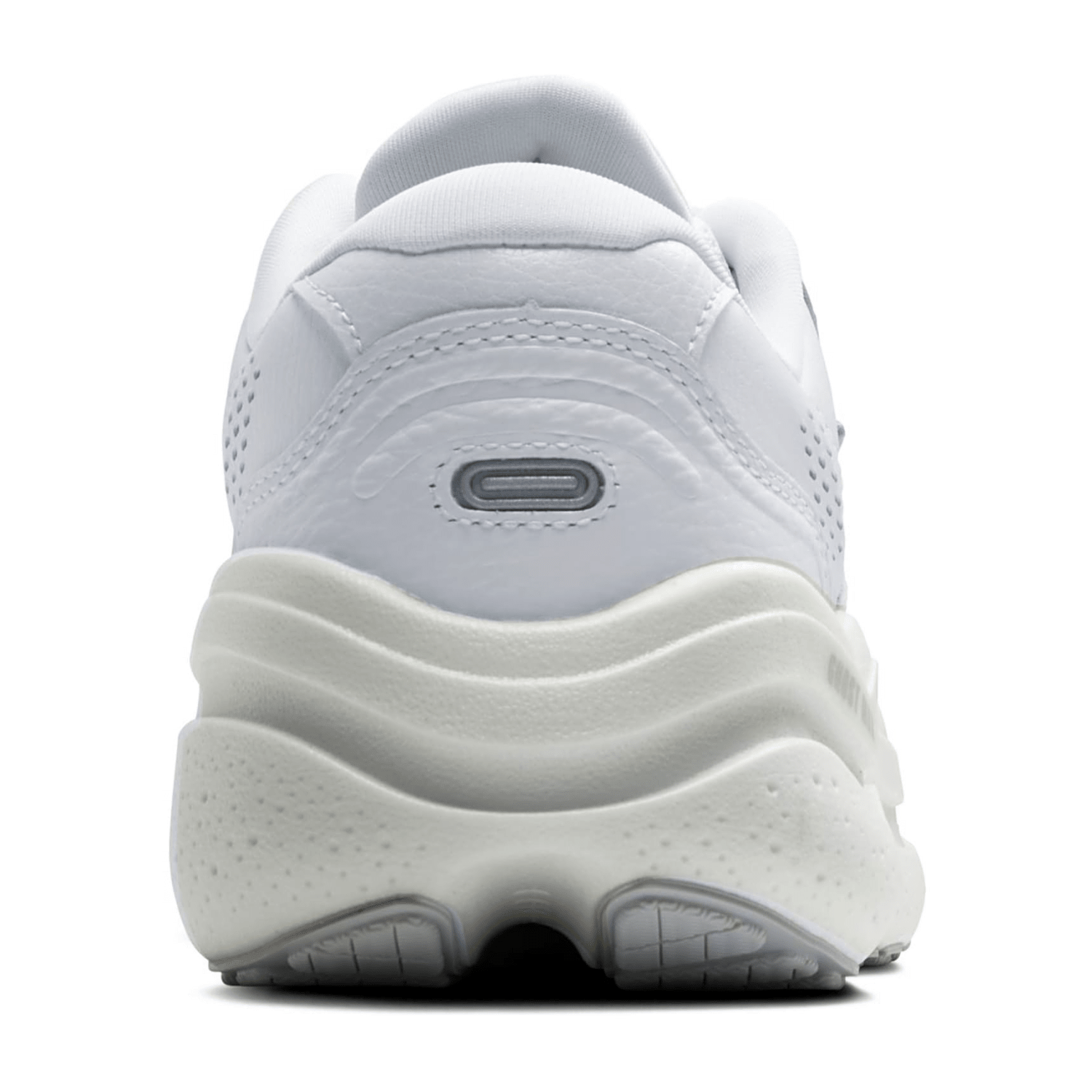 Brooks Men's White Synthetic Lace-Up Sneakers with Rubber Sole