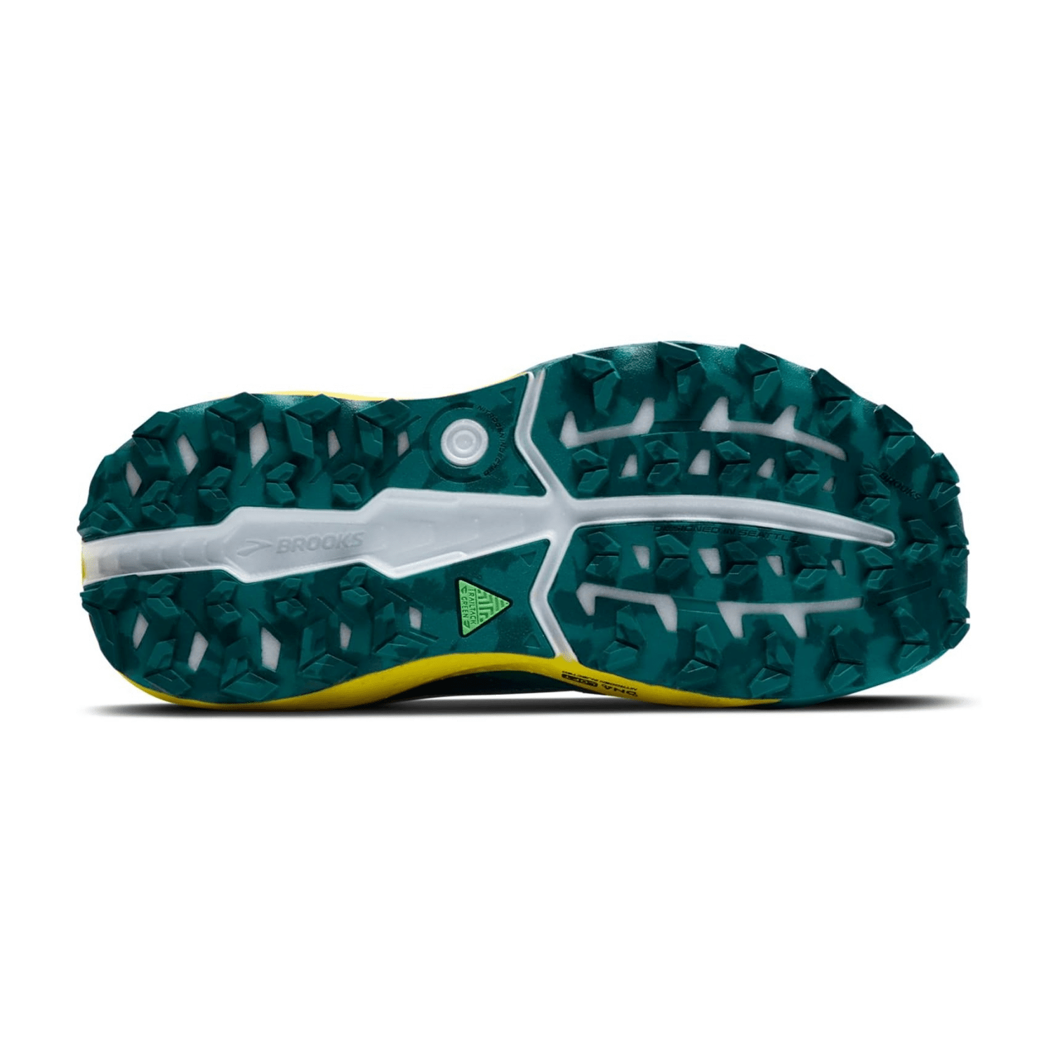 Brooks CALDERA 8 Men's Trail Running Shoes - Blue Mesh