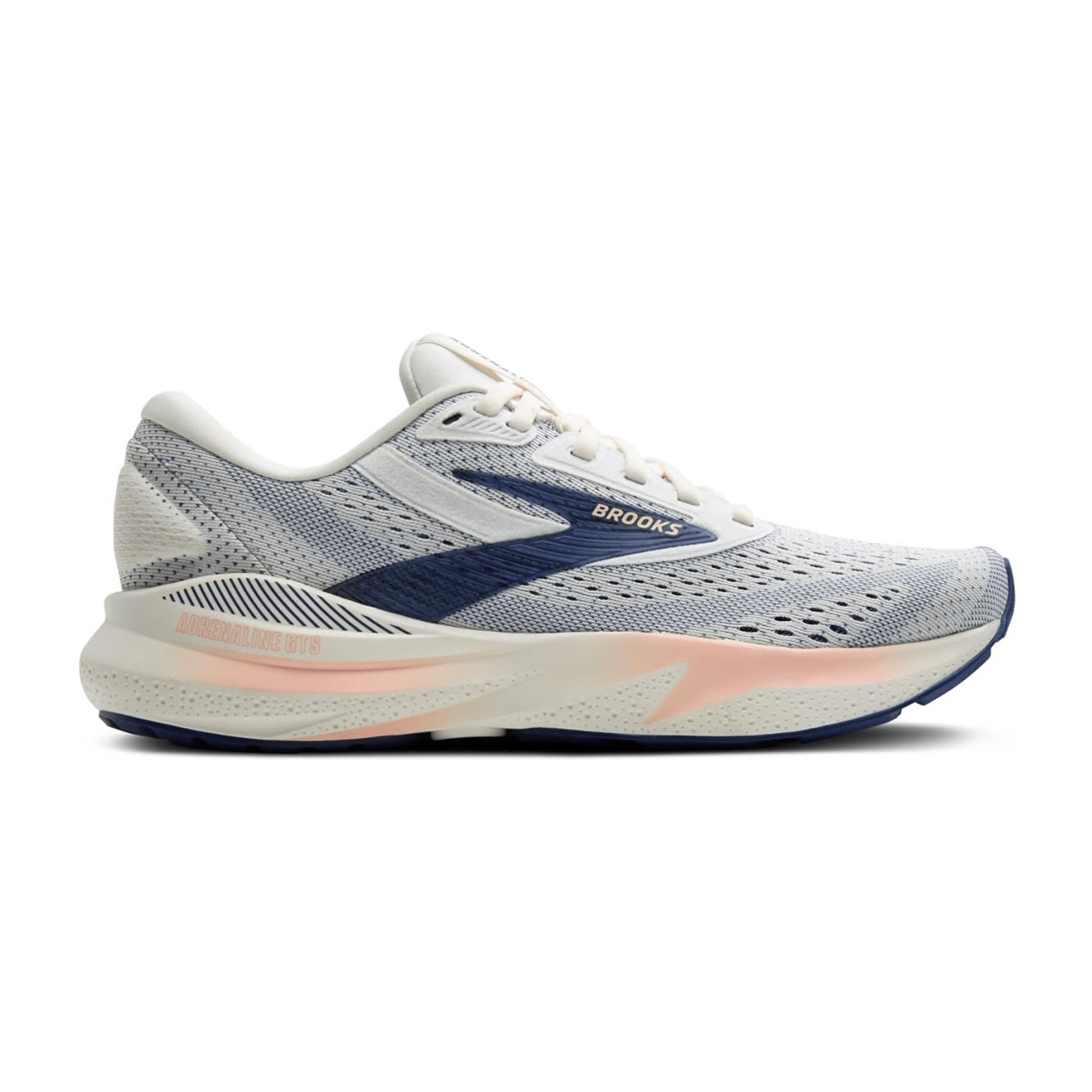 Brooks Adrenaline GTS 24 Women's Running Shoes - Grey / Blue Ribbon / Peach