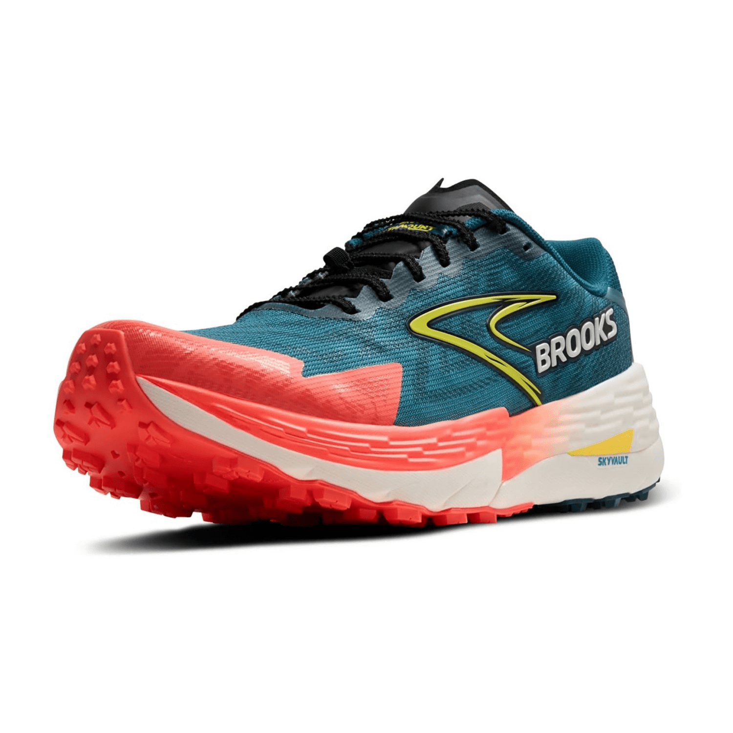 Brooks Catamount 4 Men's Trail Running Shoes Blue Lacing Textile Upper Rubber Outsole