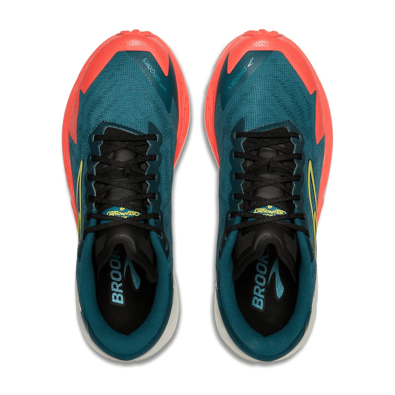 Brooks Catamount 4 Men's Trail Running Shoes Blue Lacing Textile Upper Rubber Outsole