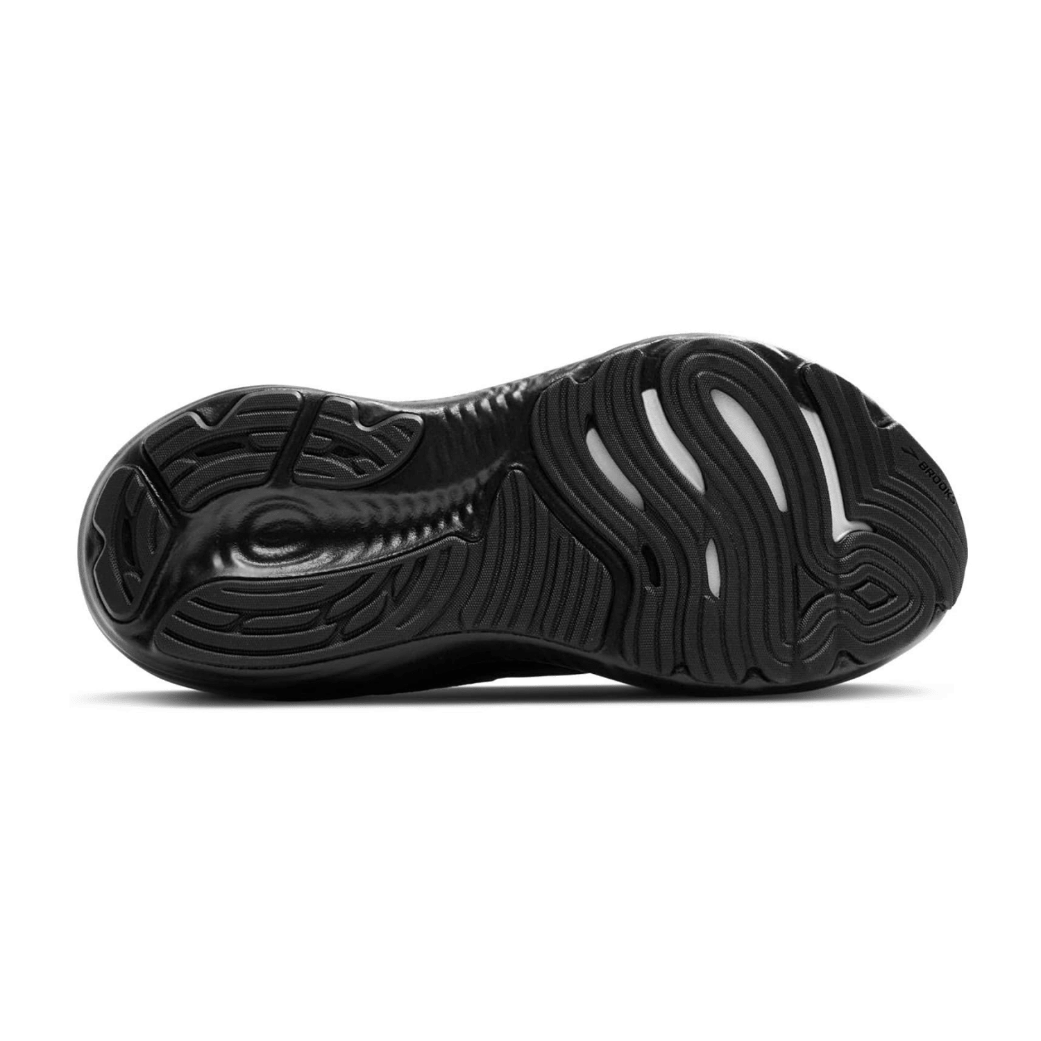 Brooks Glycerin GTS 22 Men's Running Shoes, Lace-Up, Black / Ebony Synthetic