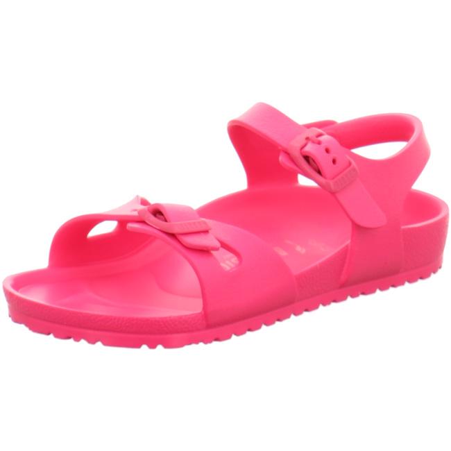 Birkenstock Rio EVA Beetroot Purple Beach Summer Waterproof Sandals Ankle Strap Kids narrow - Bartel-Shop