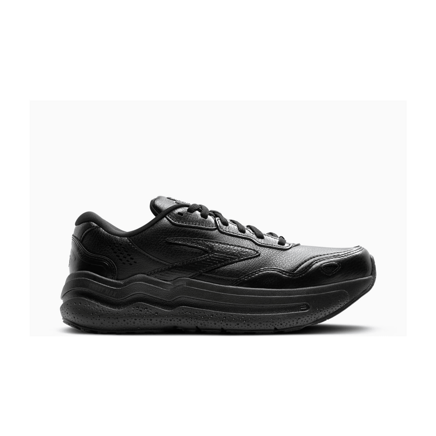 Brooks Ghost Max Women's Running Shoes Black Lace-Up Synthetic Rubber Textile Lining