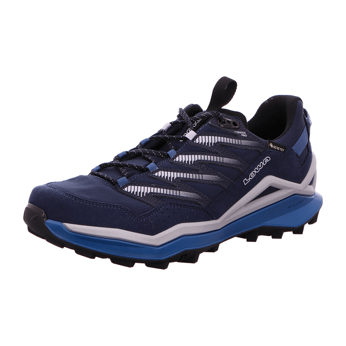 LOWA Maddox GTX Lo Men's Waterproof Walking Shoes Navy