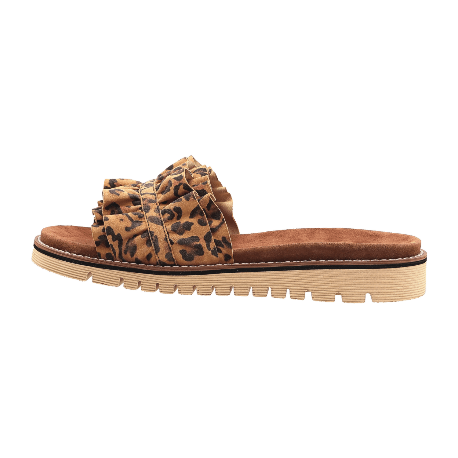 ARA Kent Sport Sandals Women's Animal Print Synthetic Hook-and-Loop Closure