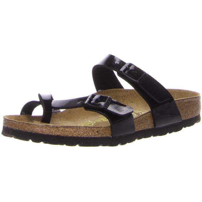 Birkenstock Mayari Patent Black BF Sandals Slides Shoes Mules Slippers narrow - Bartel-Shop