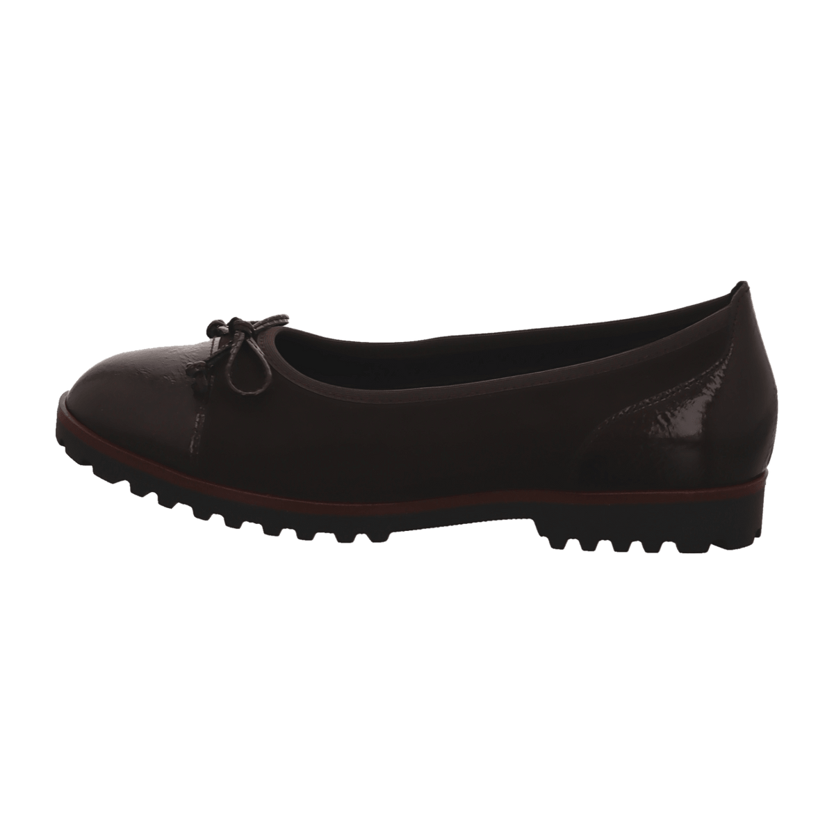 Gabor Women's Classic Ballet Flats - Cioccolato Slip-On Shoes
