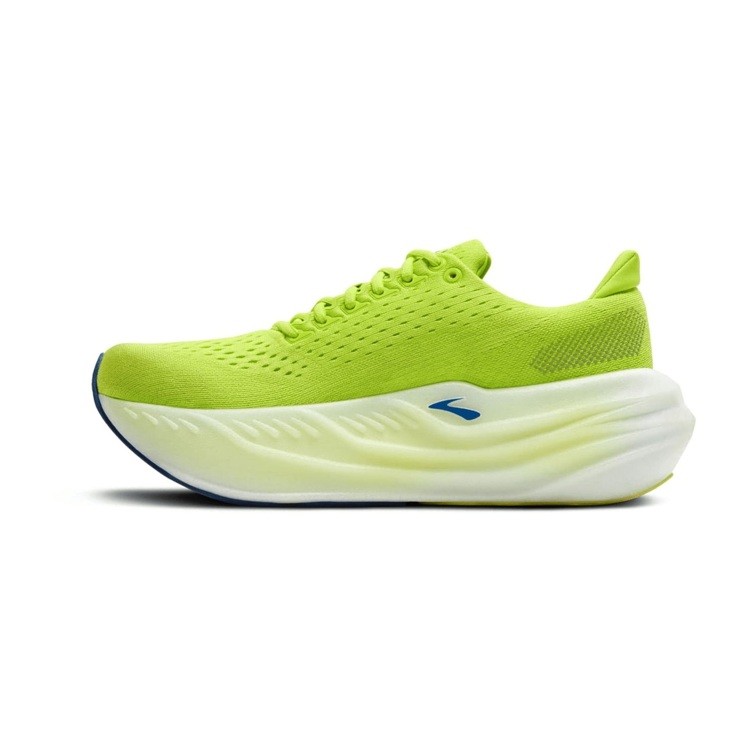 Brooks Glycerin Max Men's Sneaker Lace-Up Shoes Technical Mesh in Lime, Navy, Peony White