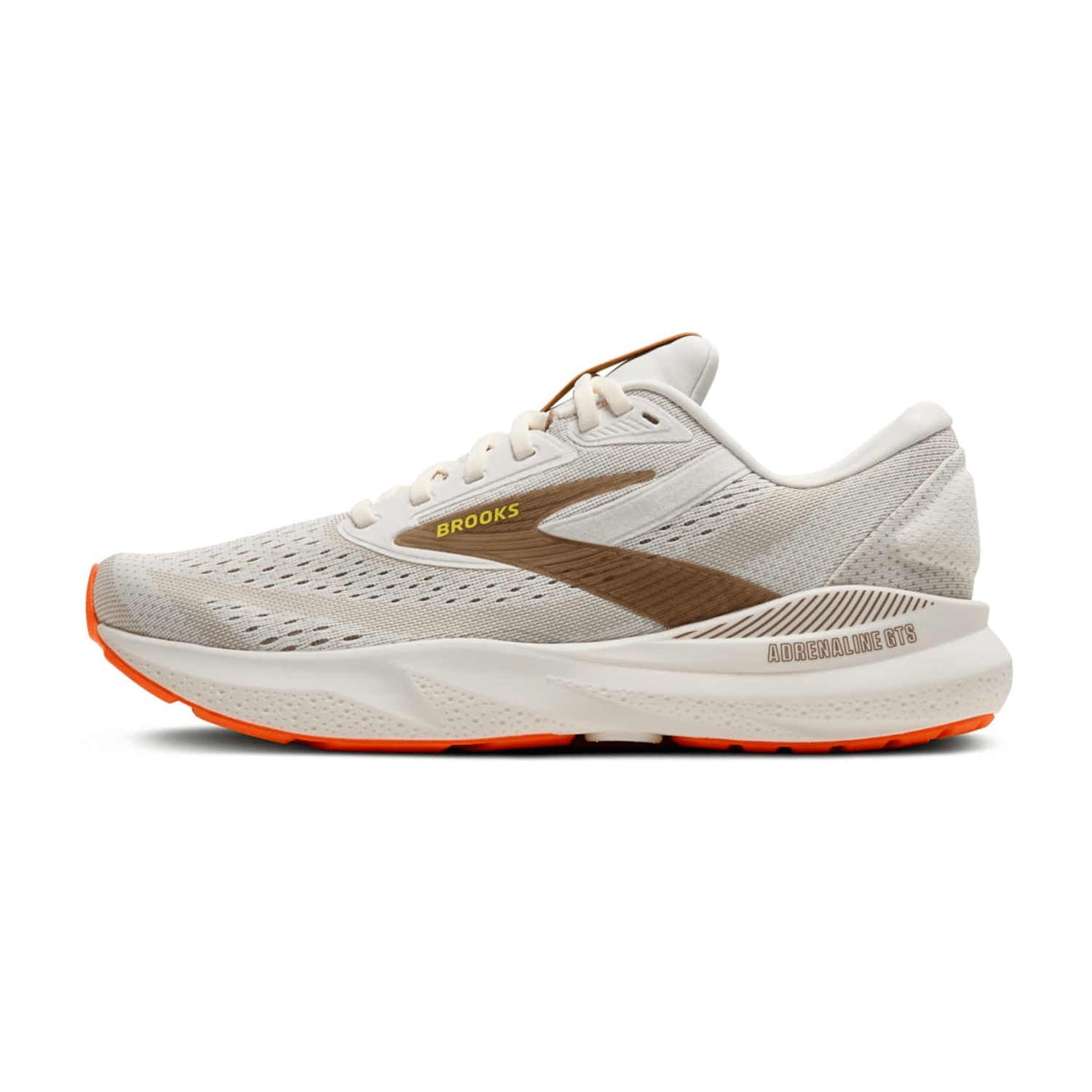 Brooks Adrenaline GTS 24 Men's Running Shoes - Synthetic Coconut / Portabella Orange