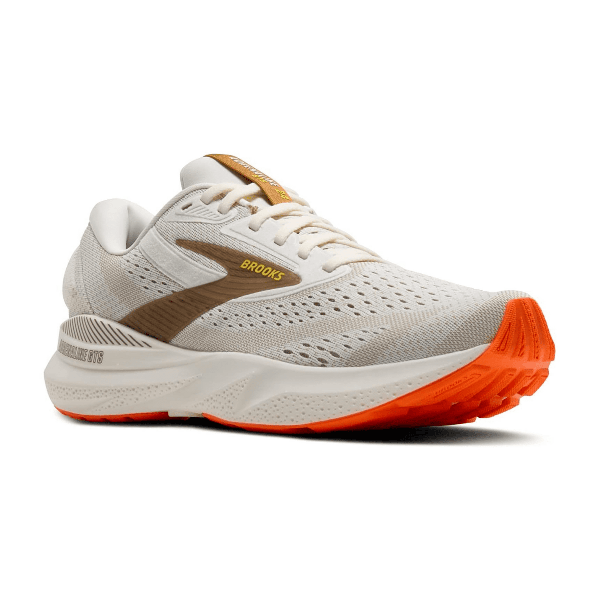 Brooks Adrenaline GTS 24 Men's Running Shoes - Synthetic Coconut / Portabella Orange