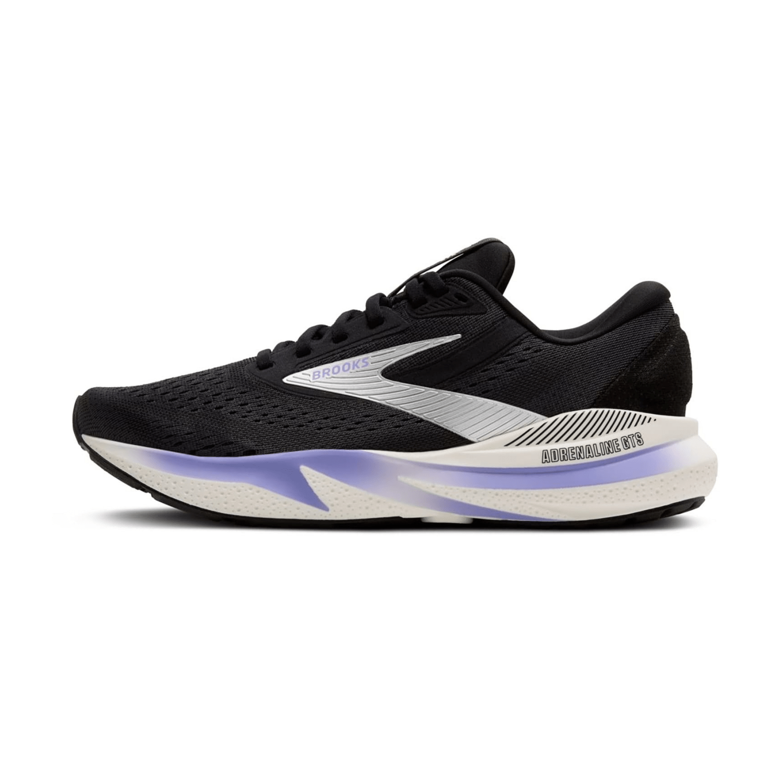 Brooks Adrenaline GTS 24 Women's Running Shoes in Ebony/Blue Heron/Silver