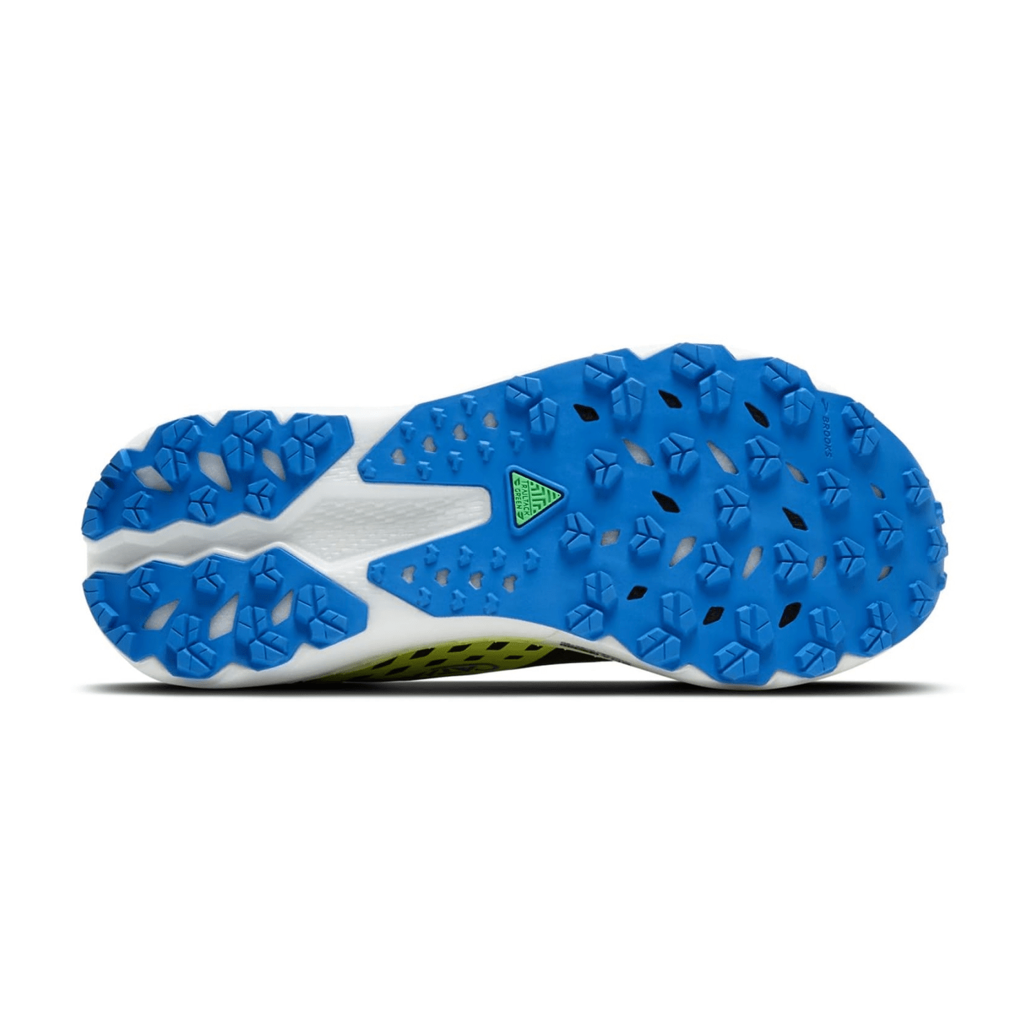 Brooks Catamount 4 Men's Trail Running Shoes - Synthetic Upper in Black Lime Blue