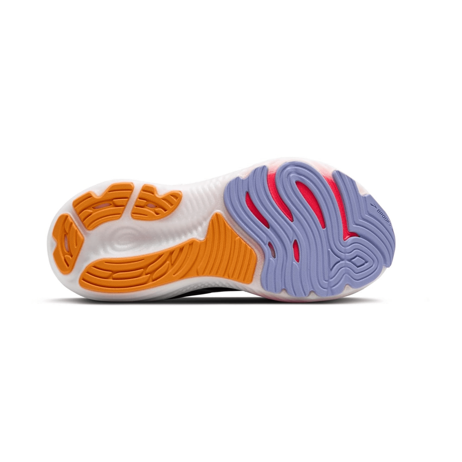 Brooks Glycerin GTS 22 Women's Running Shoes - Black, Blue Heron, Orange Synthetic