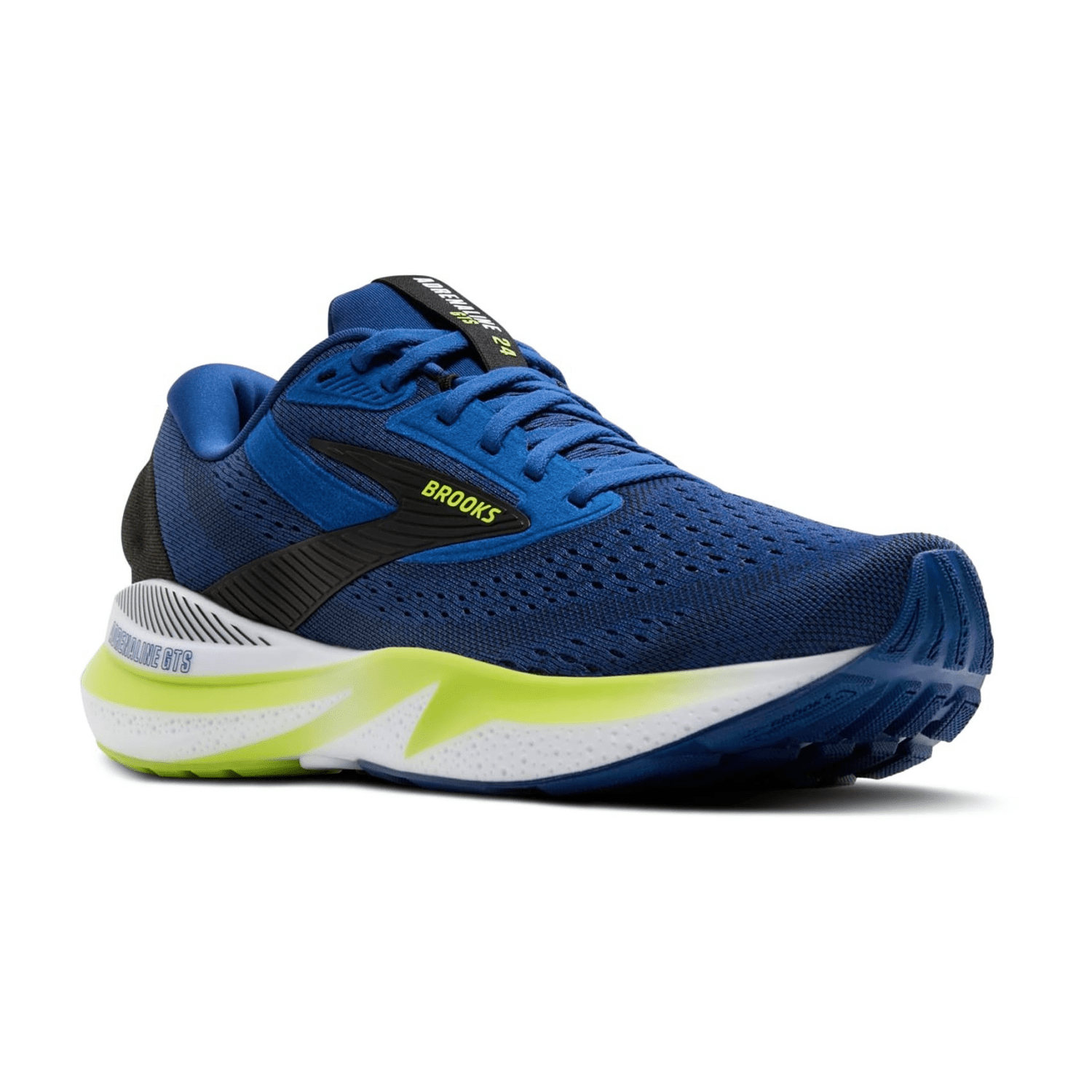Brooks Adrenaline GTS 24 Men's Running Shoes in Navy/Peony/Black/Acid Lime