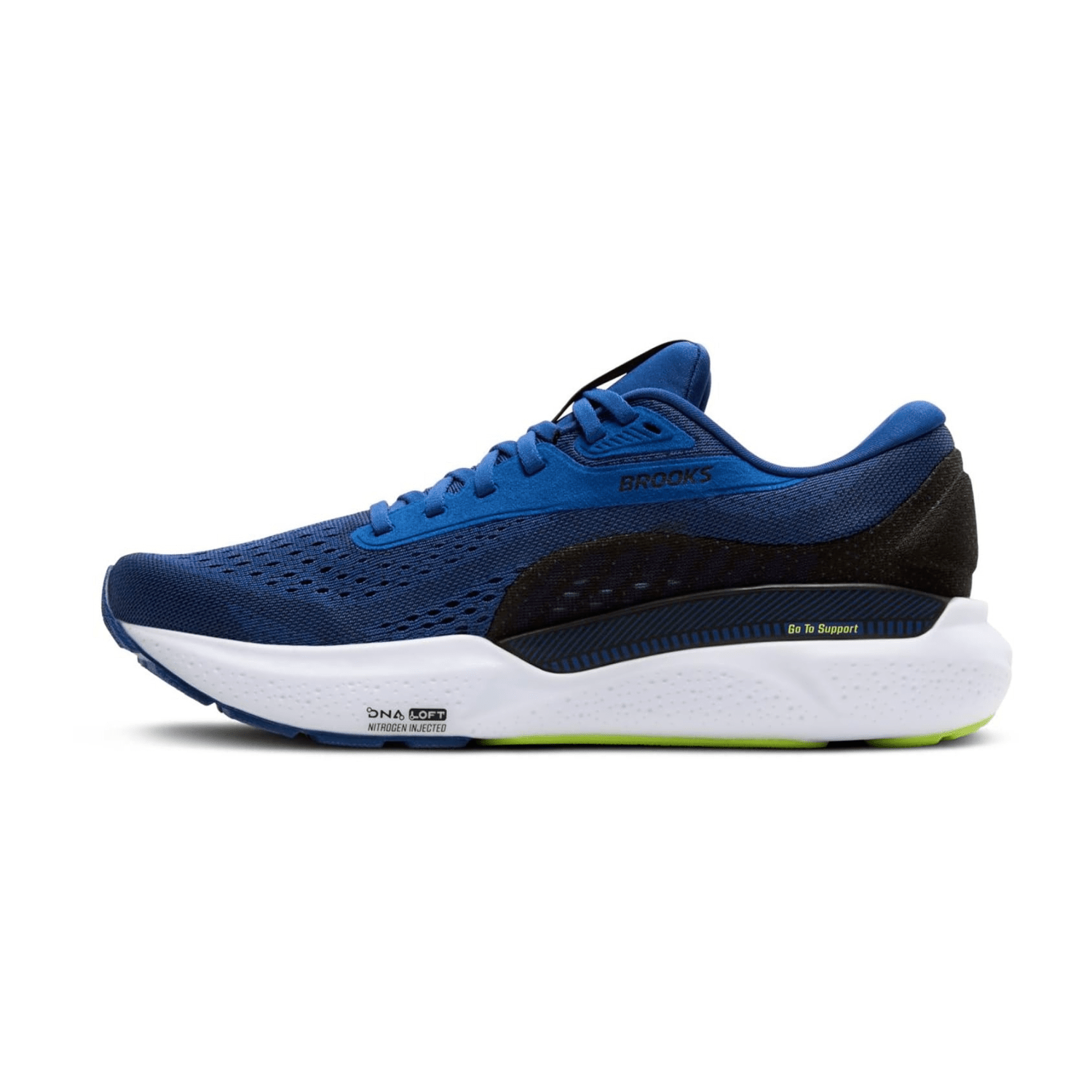 Brooks Adrenaline GTS 24 Men's Running Shoes in Navy/Peony/Black/Acid Lime