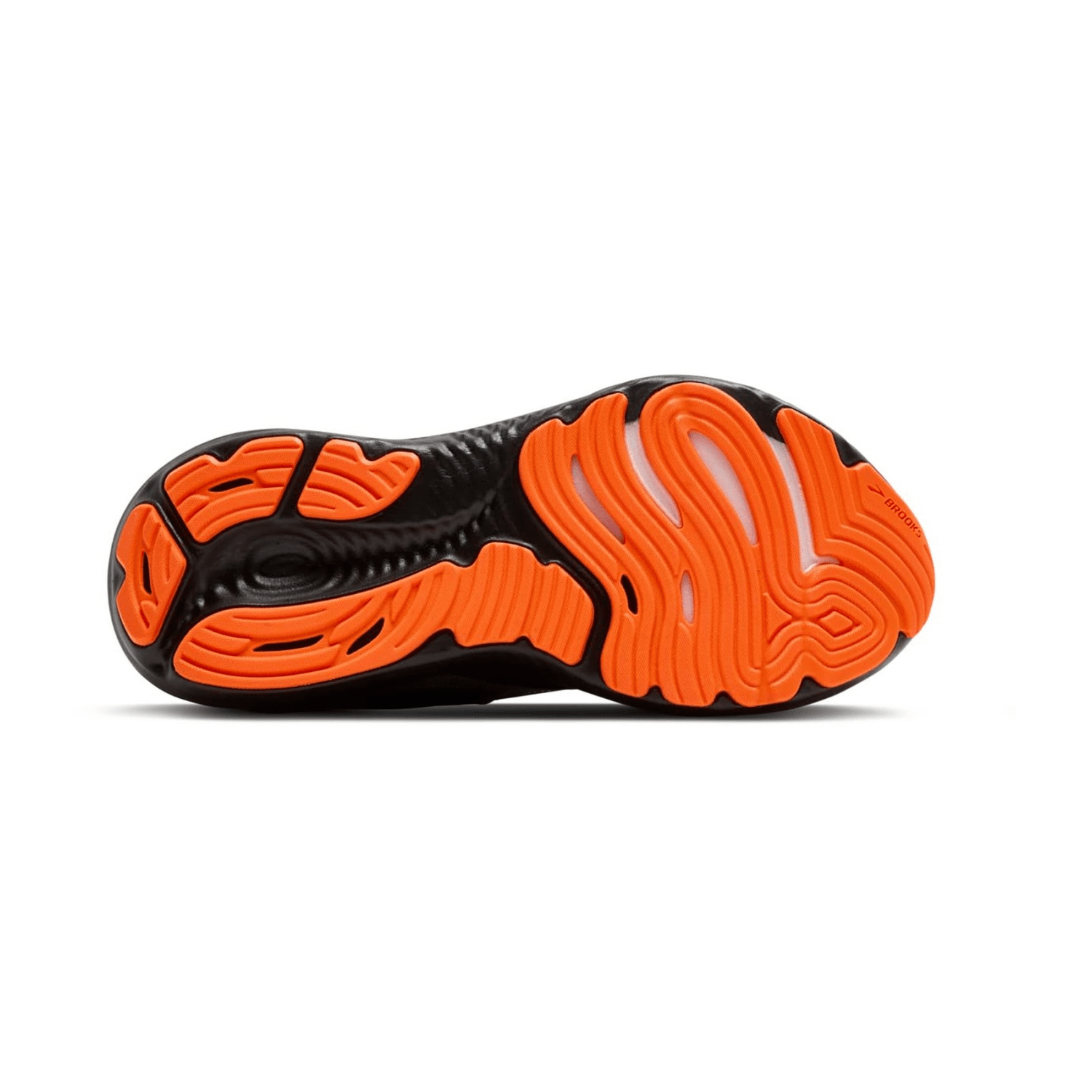 Brooks Glycerin 22 Men's Running Shoes - Athletic Sneakers in Black/Orange Synthetic