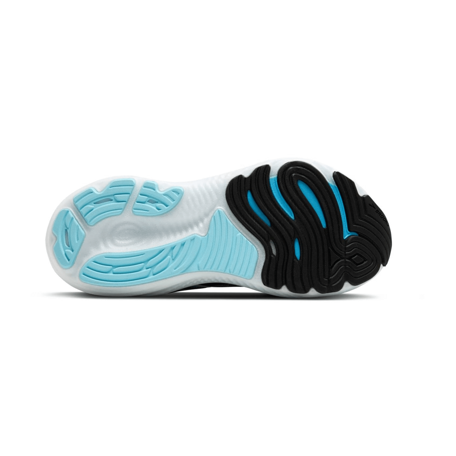 Brooks Glycerin GTS 22 Men's Running Shoes, Synthetic Upper, Lace-Up Closure, Color: Black/Atomizer/Blazing Orange