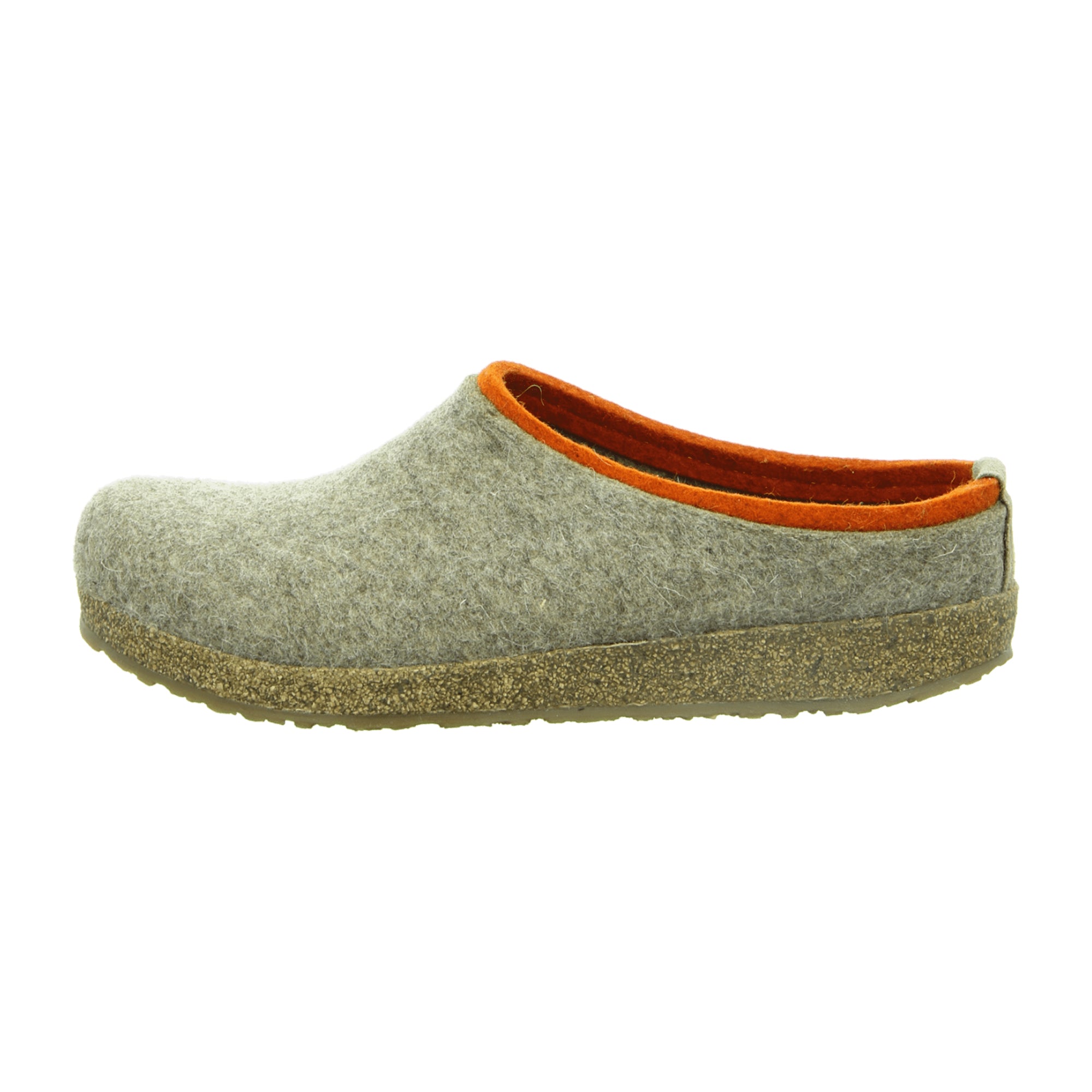 Haflinger Grizzly Kris Men's Clogs, Beige - Comfortable, Durable Slip-On Shoes