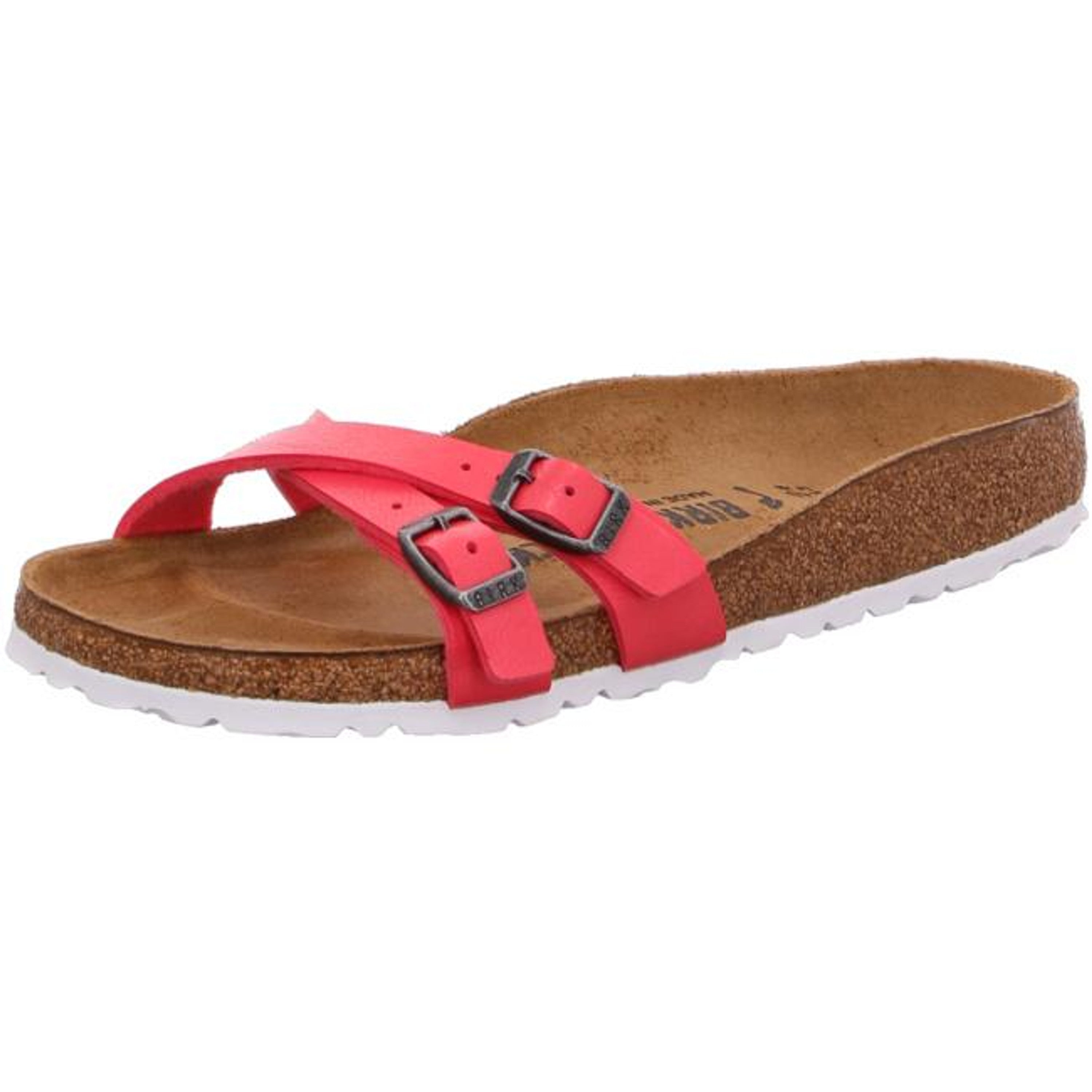 Birkenstock Almere Graceful raspberry Slides Sandals Slippers Mules narrow - Bartel-Shop