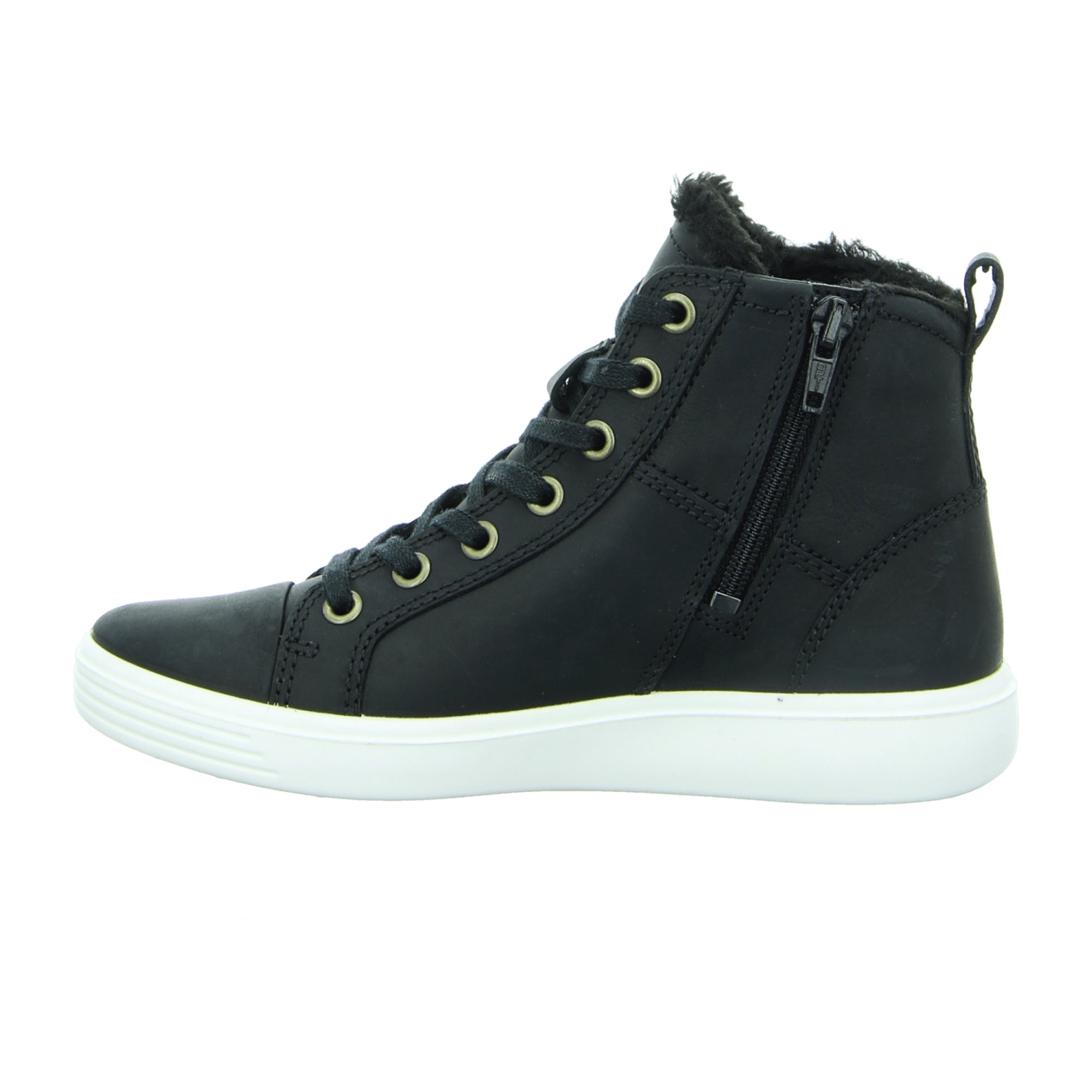 Ecco S7 Teen Black Sneakers for Kids - Durable & Stylish