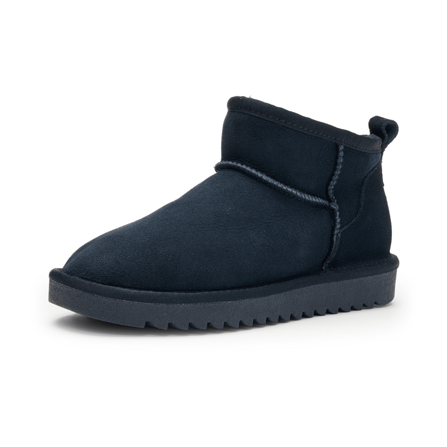 ARA Alaska Boots for Women in Ocean Blue - Classic Pull-On Boots with Wool Lining in Faux Suede - Bartel-Shop