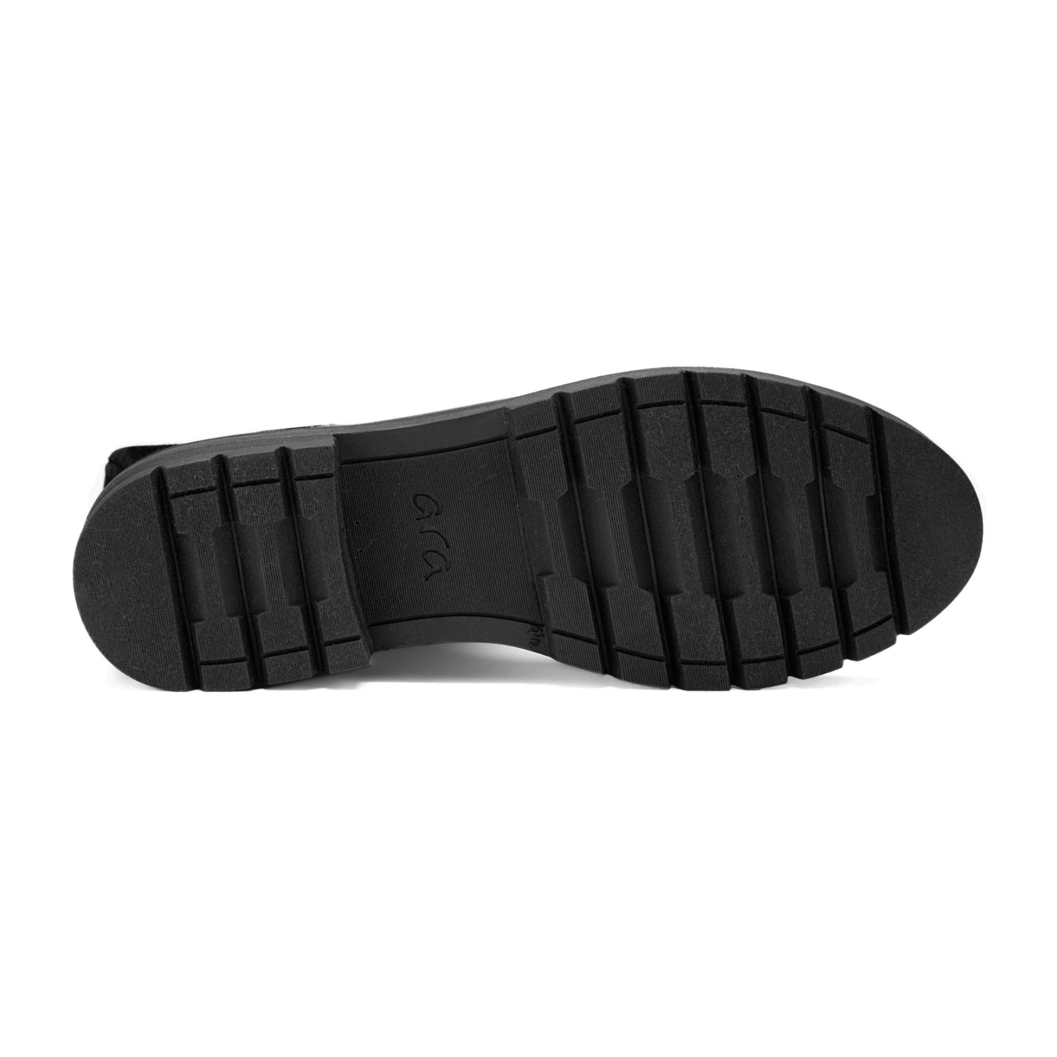 ARA CAMBRIDGE Women's Leather Boots with Zipper, Black, Cold-Weather Lined, Round Toe, Rubber Sole - Bartel-Shop