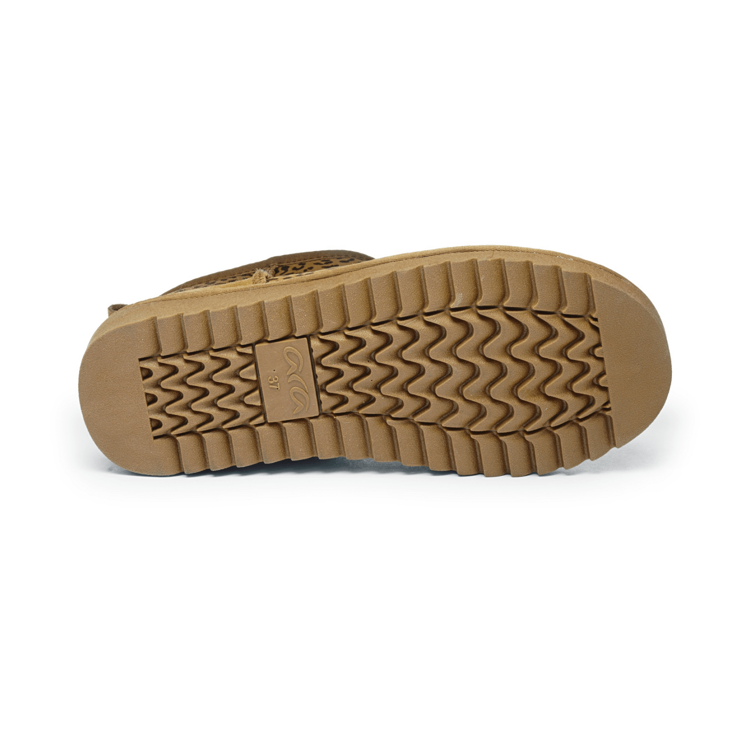 ara Alaska Women's Boots, Faux Suede, Pull-On Boots with Wool Lining, Classic Style, Round Toe, Animal Print Color - Bartel-Shop