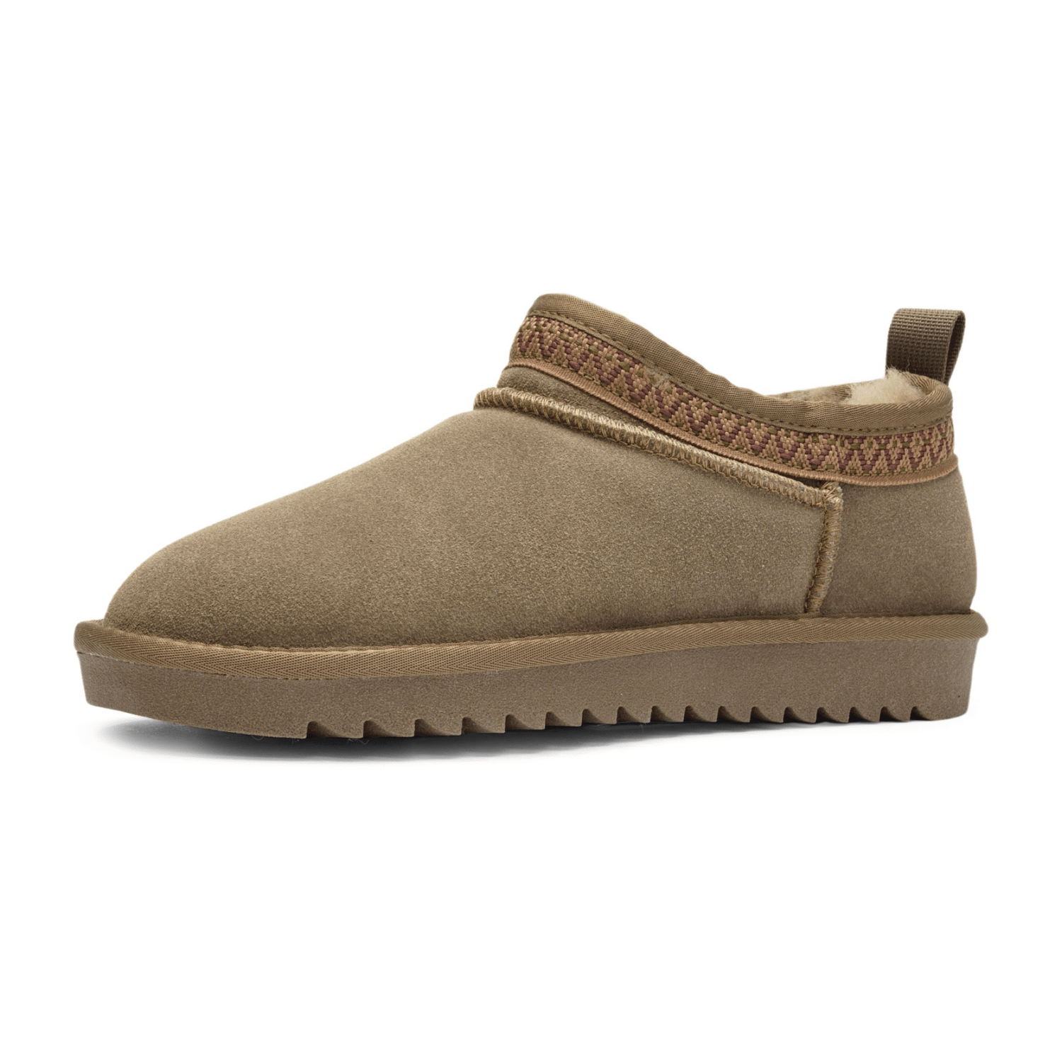 ARA Women's Alaska Pull-On Ankle Boots Faux Suede Classic Beige Warm Lined - Bartel-Shop