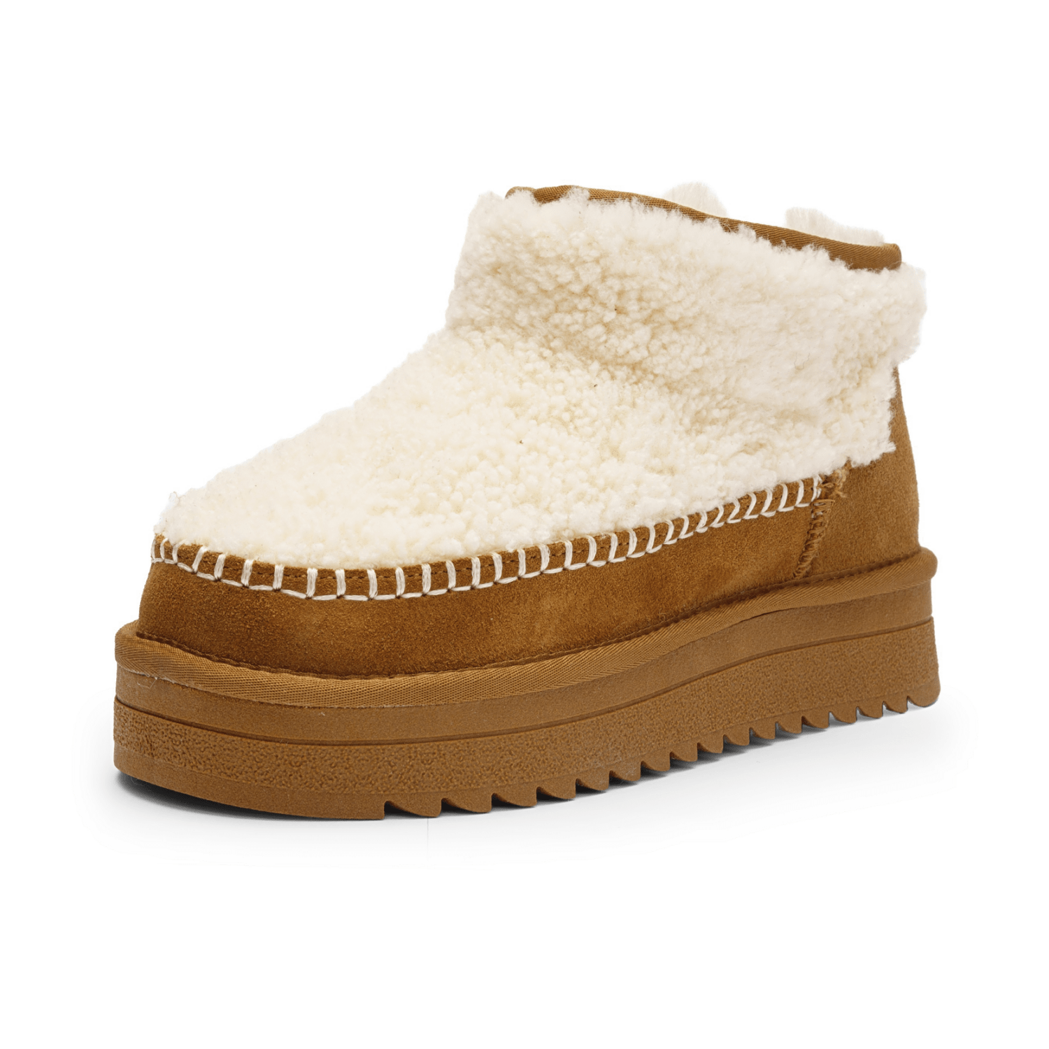 ARA Women's ARKTIS Suede-Look Ankle Boots with Wool Lining Classic Pull-On Boots in Brown - Bartel-Shop