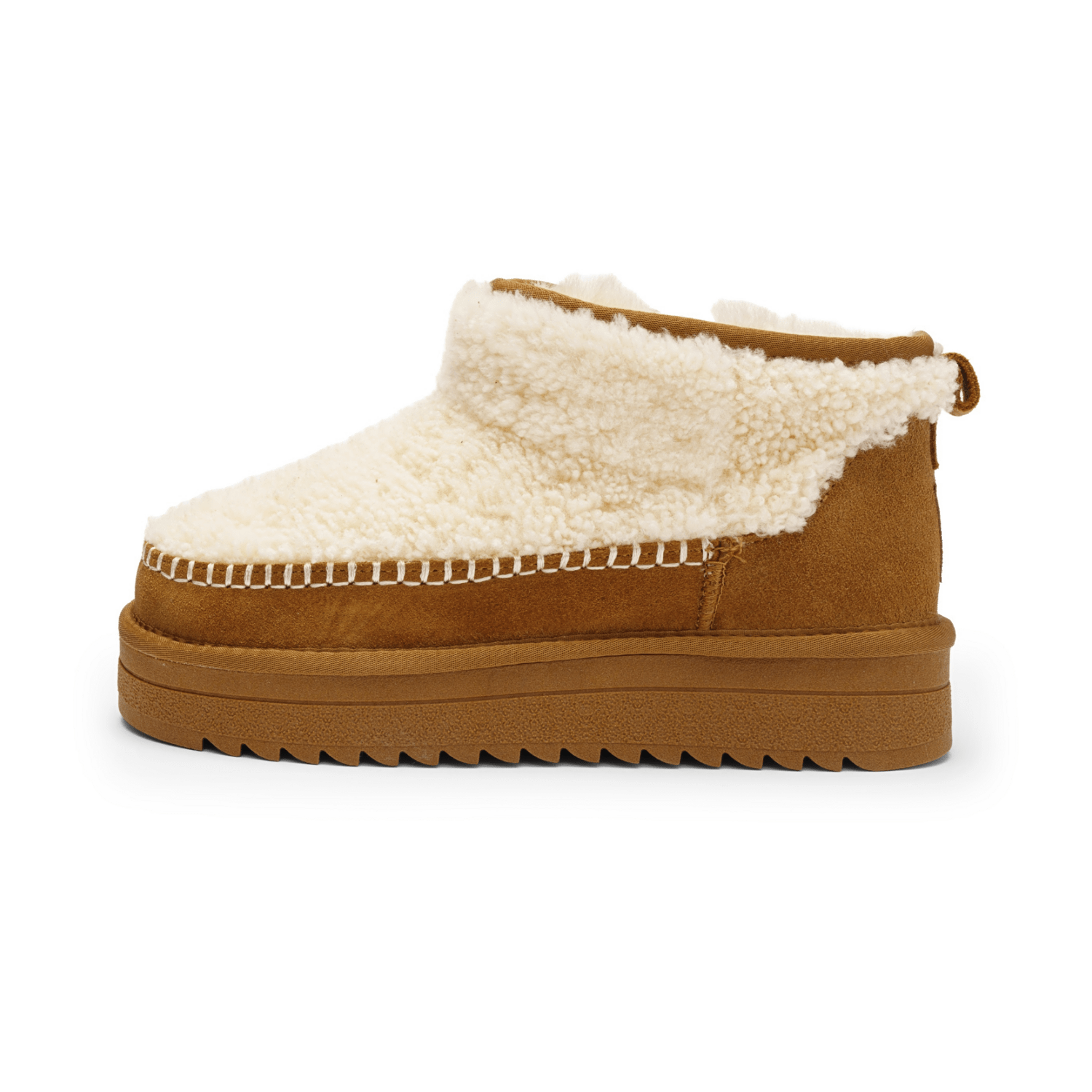ARA Women's ARKTIS Suede-Look Ankle Boots with Wool Lining Classic Pull-On Boots in Brown - Bartel-Shop