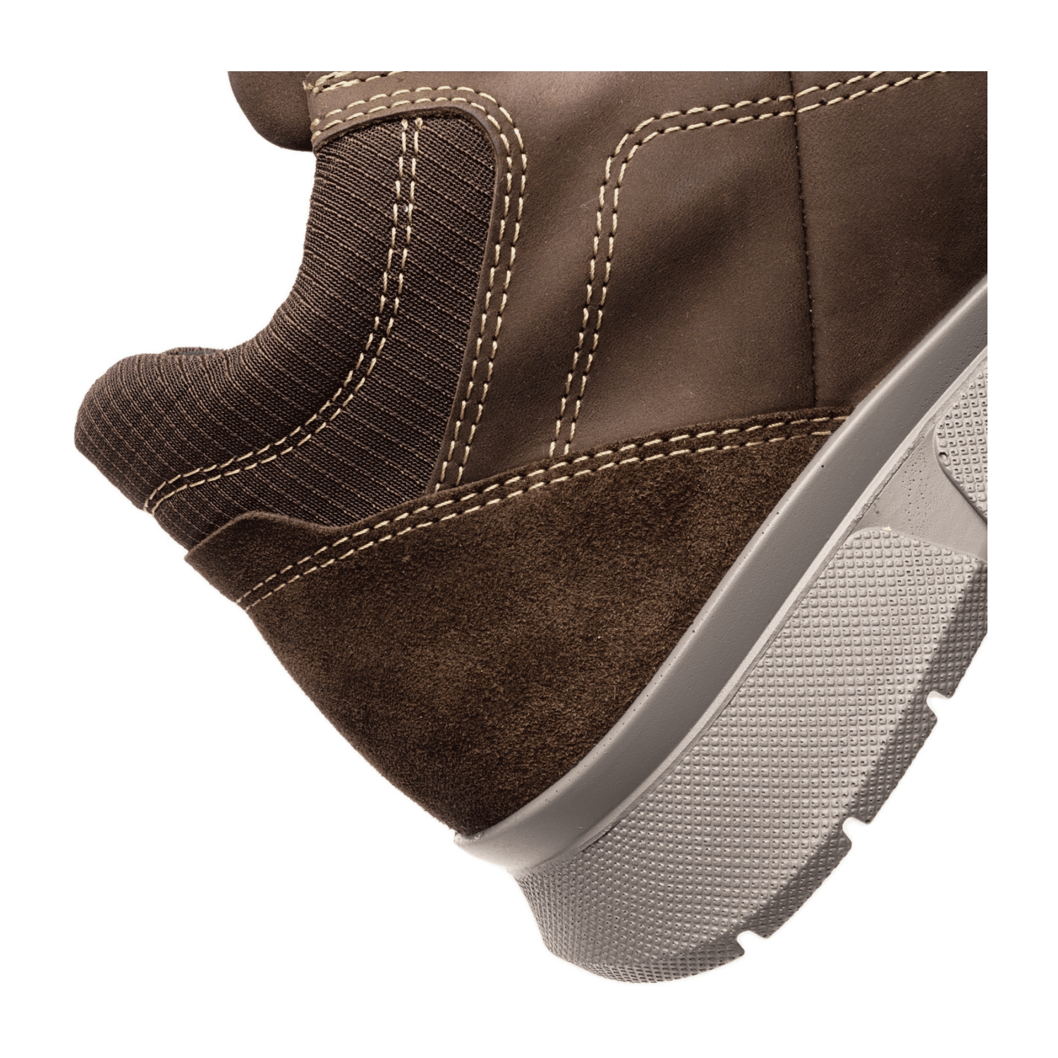 ARA Romano Men's Velour Leather Ankle Boots Classic Brown Lace-Up Boots