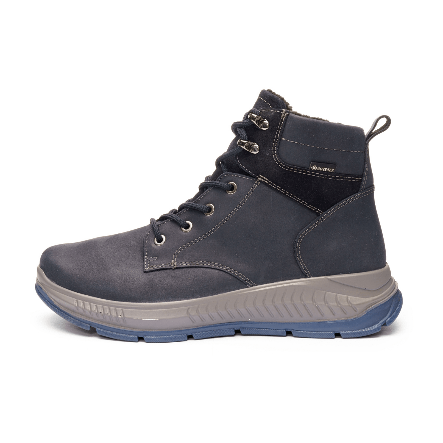 ARA Aldo Women's Blue Slip-On Boots - Bartel-Shop