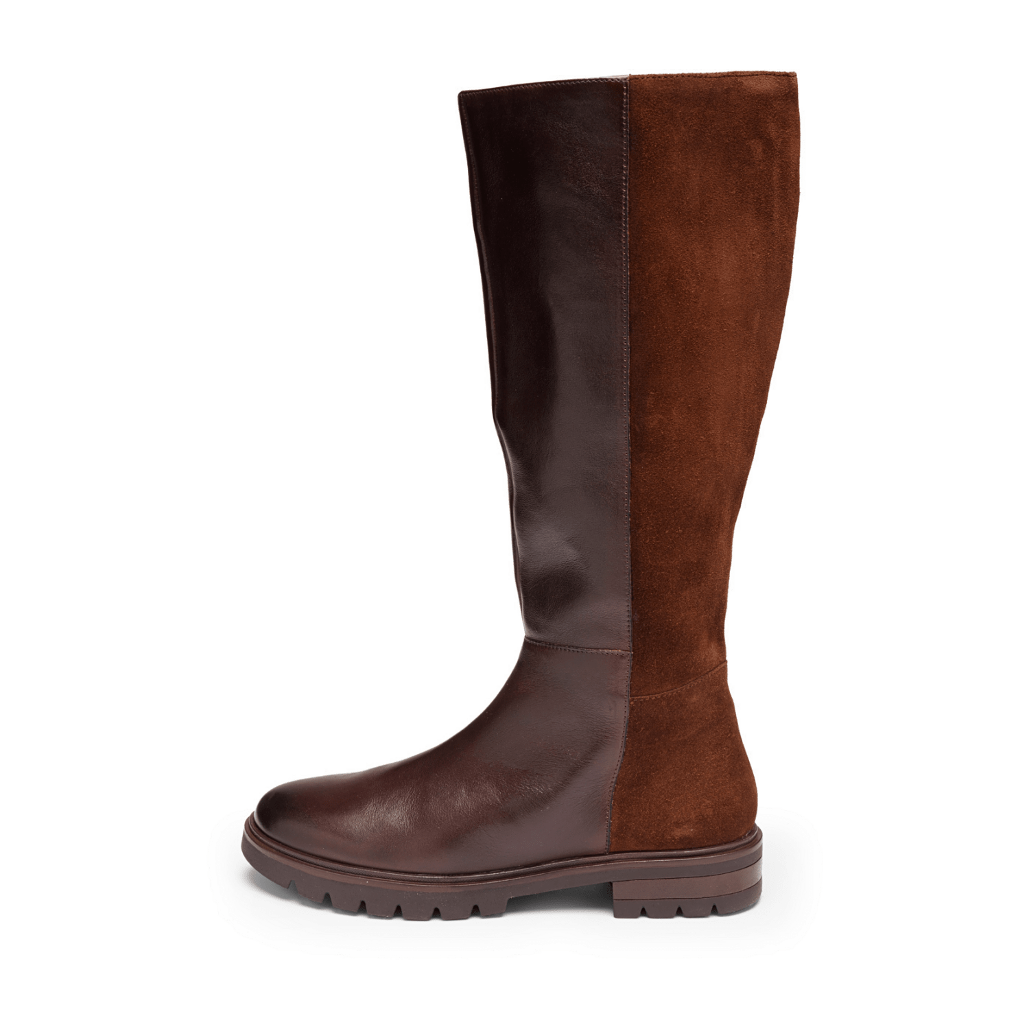 ARA Women's Cambridge Leather Ankle Boots, Classic Zip-Up Boots, Round Toe, Brown - Bartel-Shop