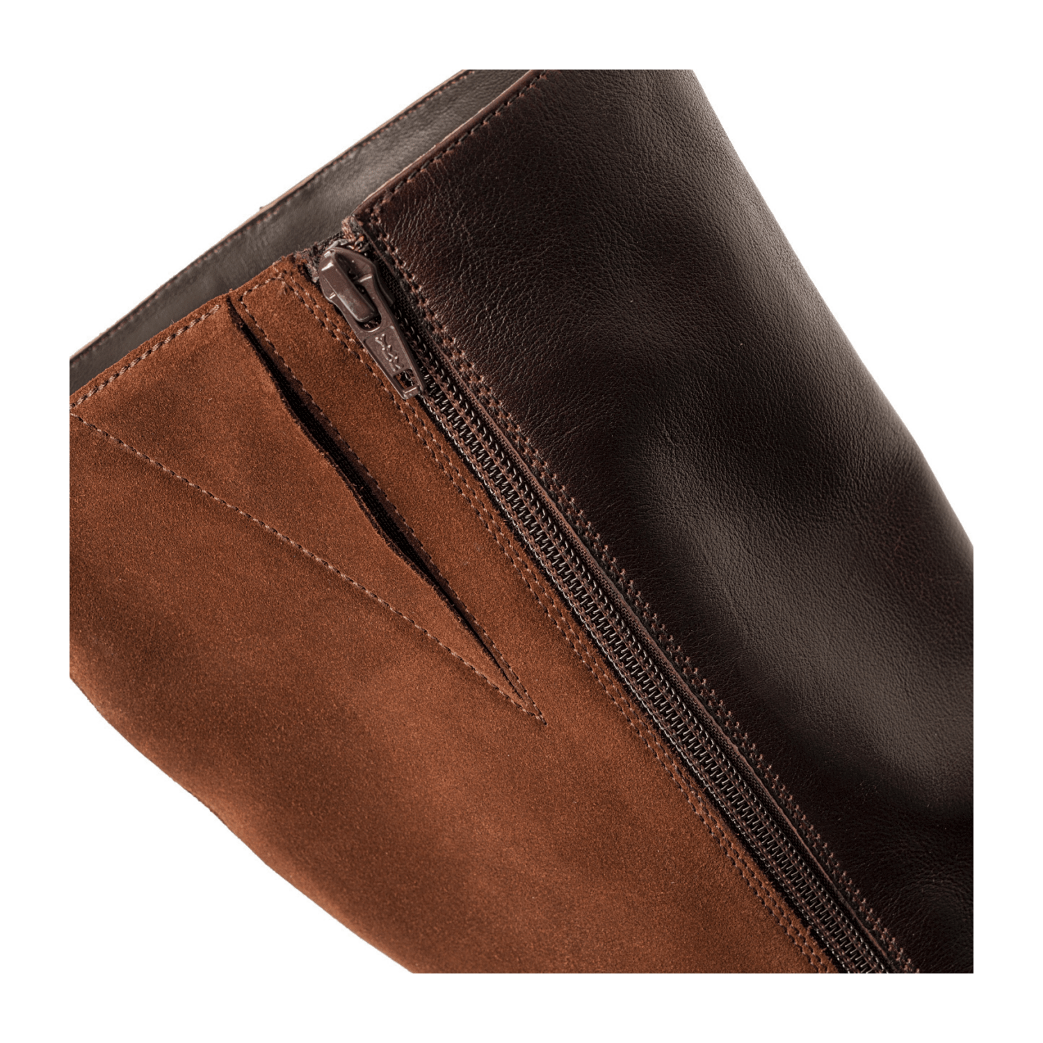 ARA Women's Cambridge Leather Ankle Boots, Classic Zip-Up Boots, Round Toe, Brown - Bartel-Shop