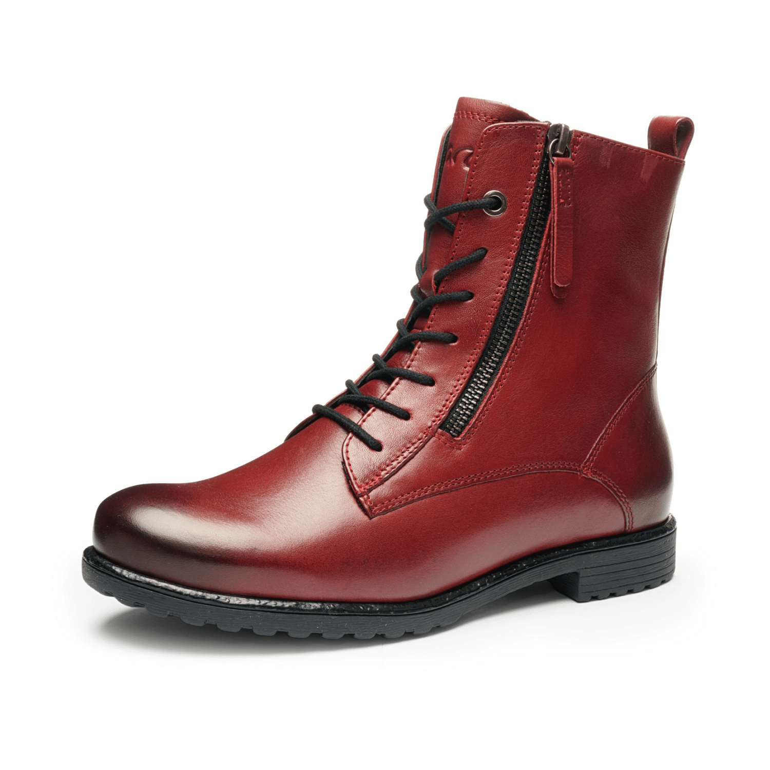 ARA Liverpool Women's Ankle Boots in Brown with Zipper, Synthetic Upper and Faux Fur Lining - Bartel-Shop
