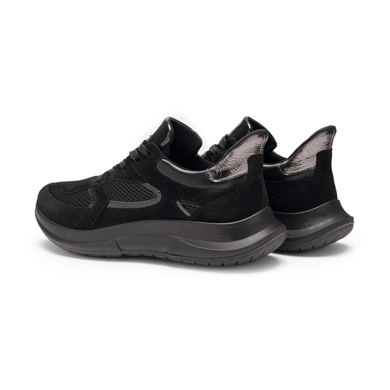 ARA Motion Women's Sneakers Lace-Up Black Cold Weather Insulated - Bartel-Shop