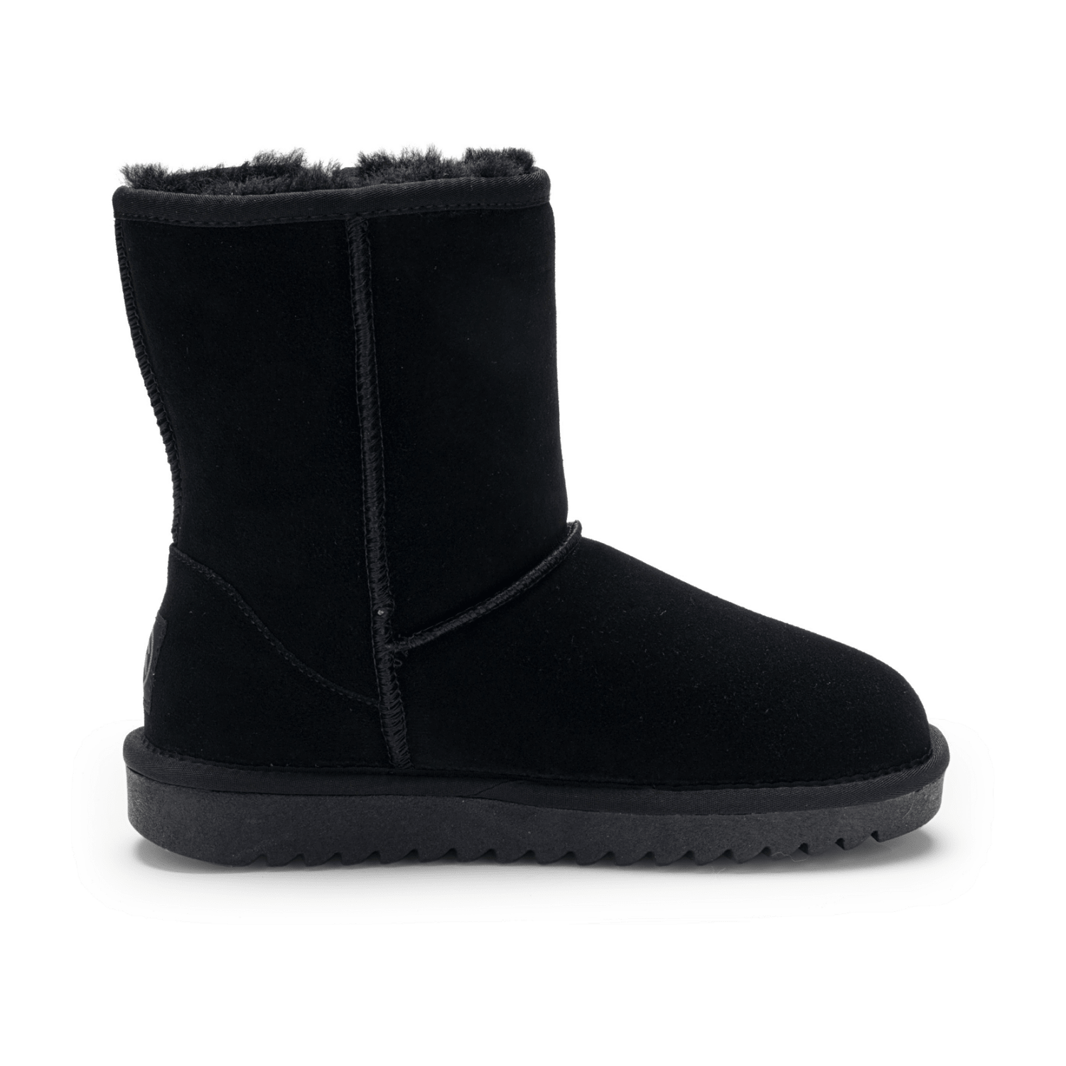 Ara ALASKA ALAS Women's Boots in Black Suede with Wool Lining Classic Pull-On Boot - Bartel-Shop