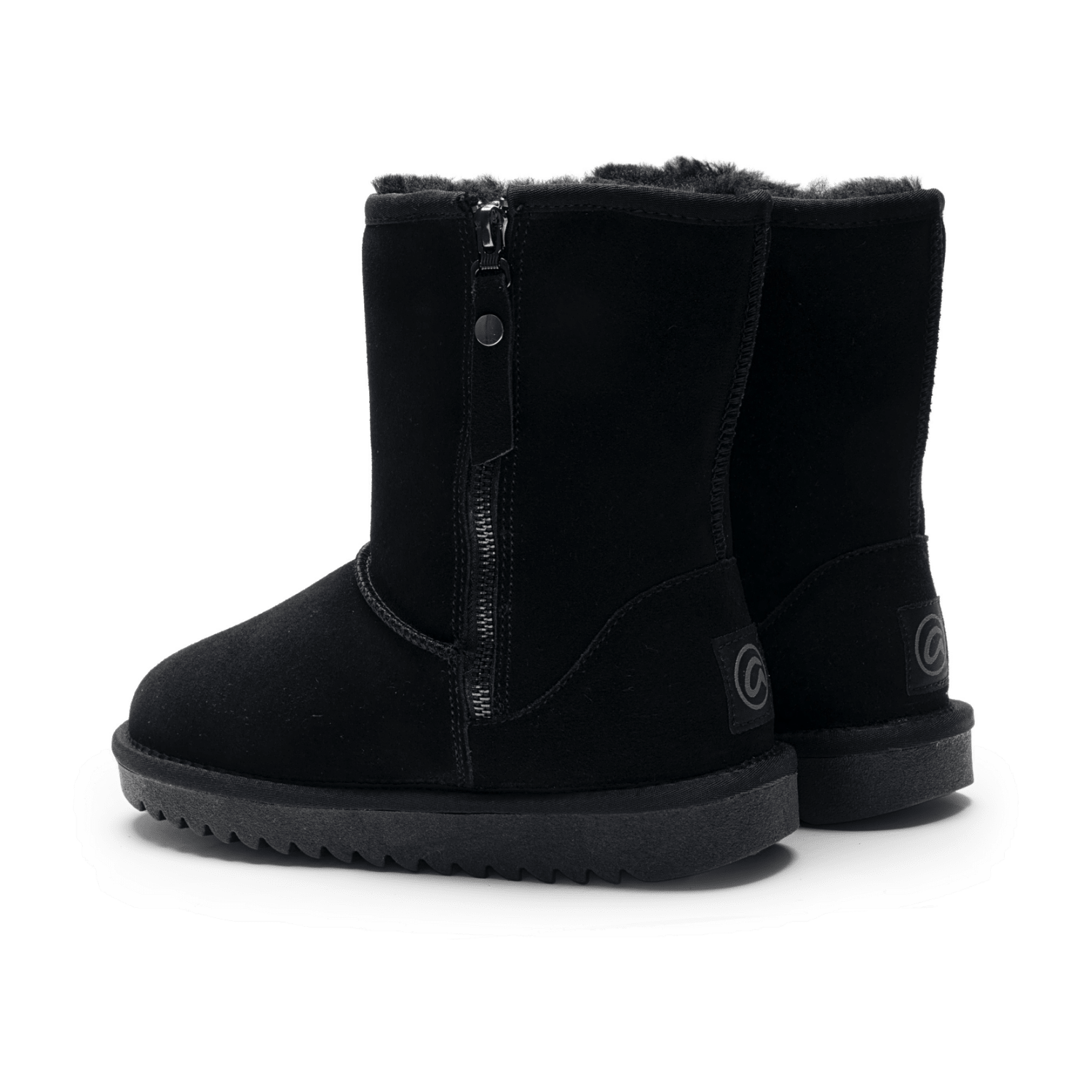 Ara ALASKA ALAS Women's Boots in Black Suede with Wool Lining Classic Pull-On Boot - Bartel-Shop