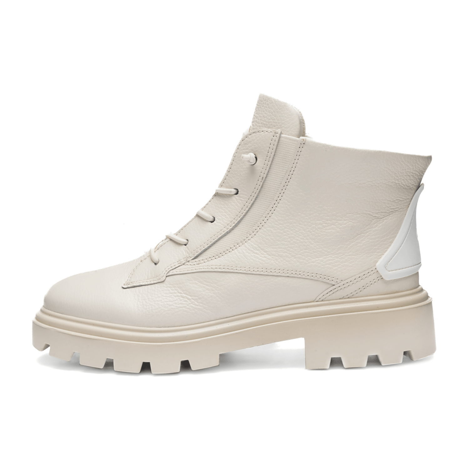 ARA Manchester Women's Ankle Boots Lace-Up Boots in White with Rubber Sole - Bartel-Shop