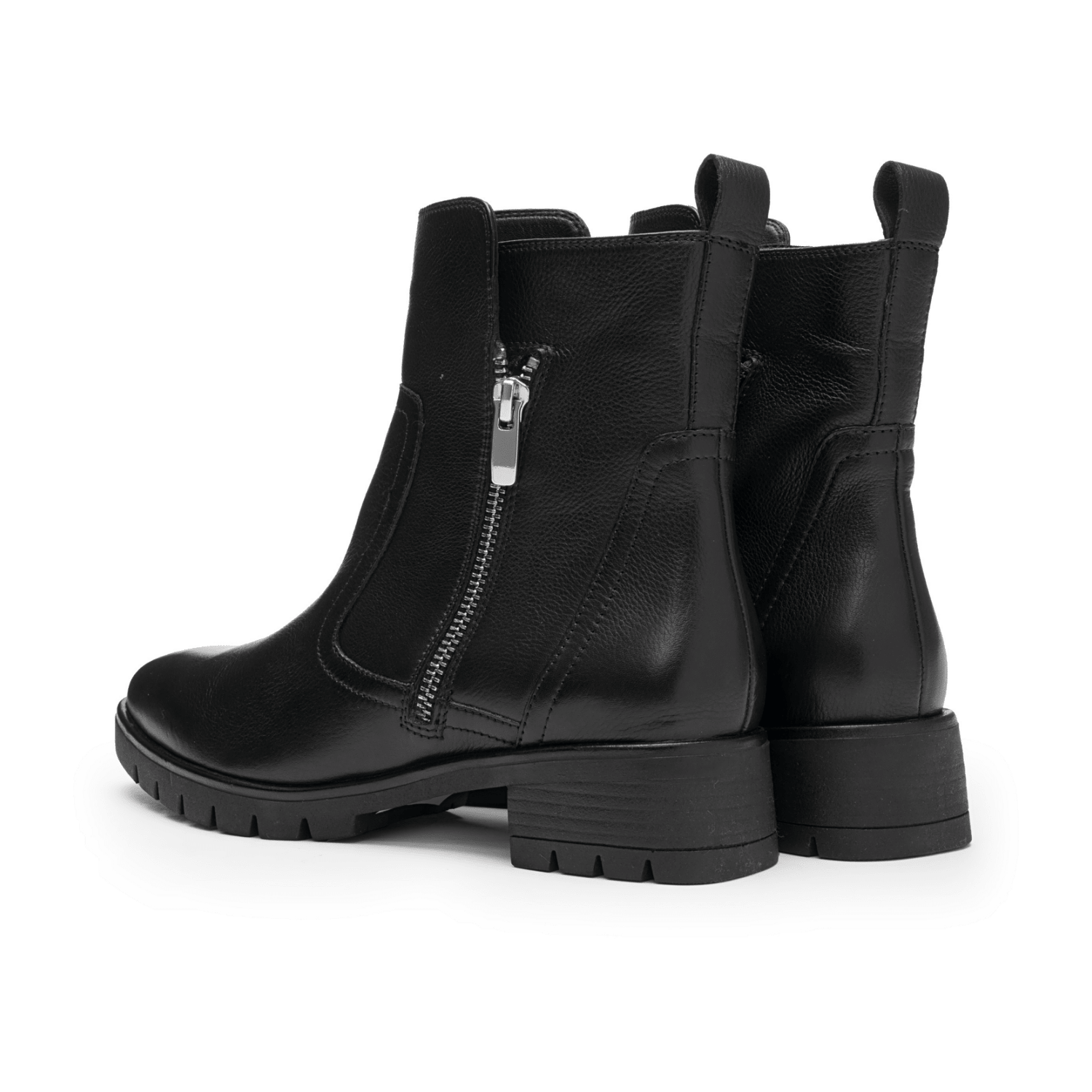 ARA Napoli Women's Black Ankle Boots with Lace-Up Detail and Warm Lining - Bartel-Shop