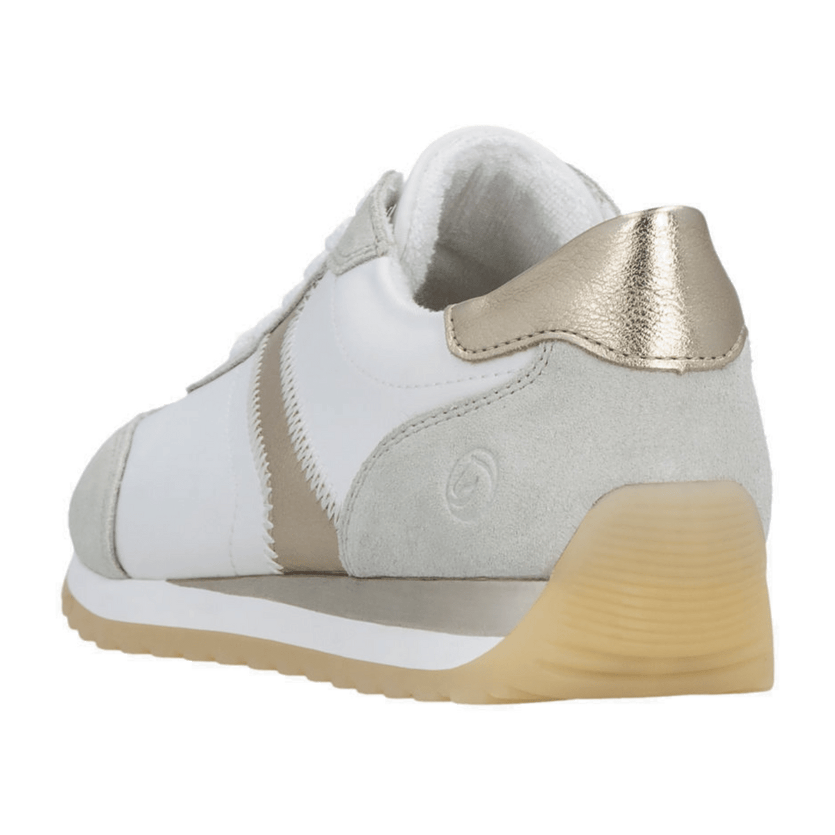 Remonte Women's Casual Sneakers White - Low Top