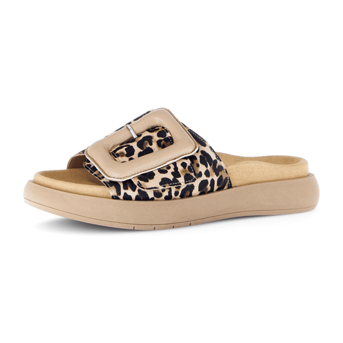 Gabor Women's Mules Brown Suede - House Shoes with Non-Slip Sole