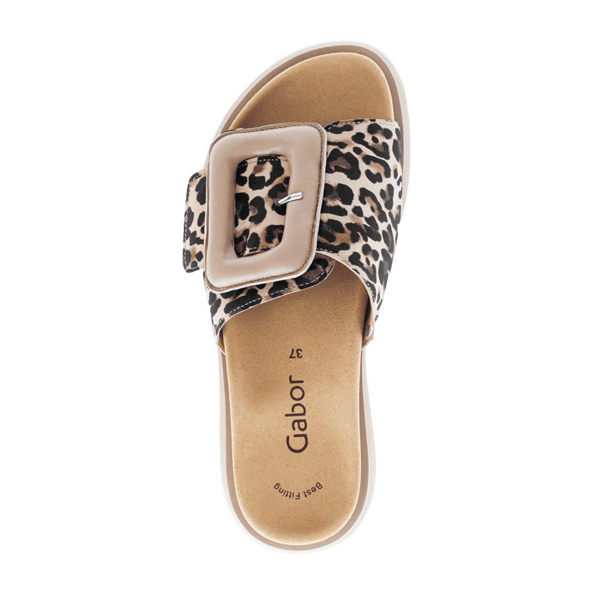 Gabor Women's Mules Brown Suede - House Shoes with Non-Slip Sole
